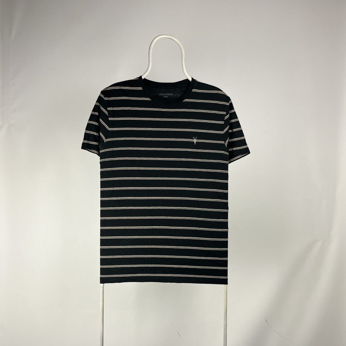 Allsaints Allsaints tshirt striped size Medium Size US M / EU 48-50 / 2 - 1 Thumbnail