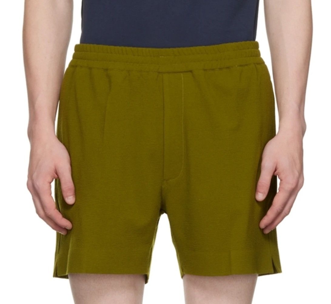 image of Secondlayer Second/layer Green Madero Boxer Shorts, Men's (Size 30)