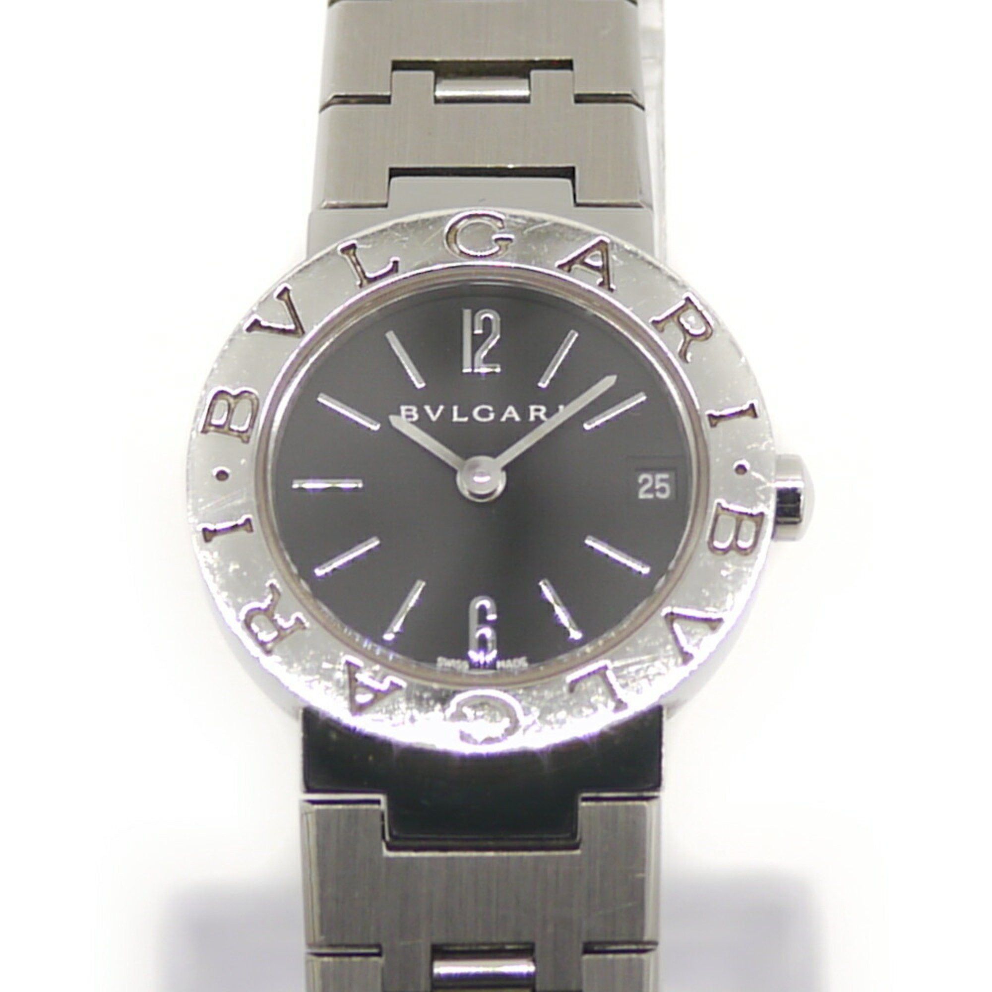 Bvlgari BVLGARI Women's Dress Watch BB23SS Black Dial Wristwatch Size ONE SIZE - 1 Thumbnail