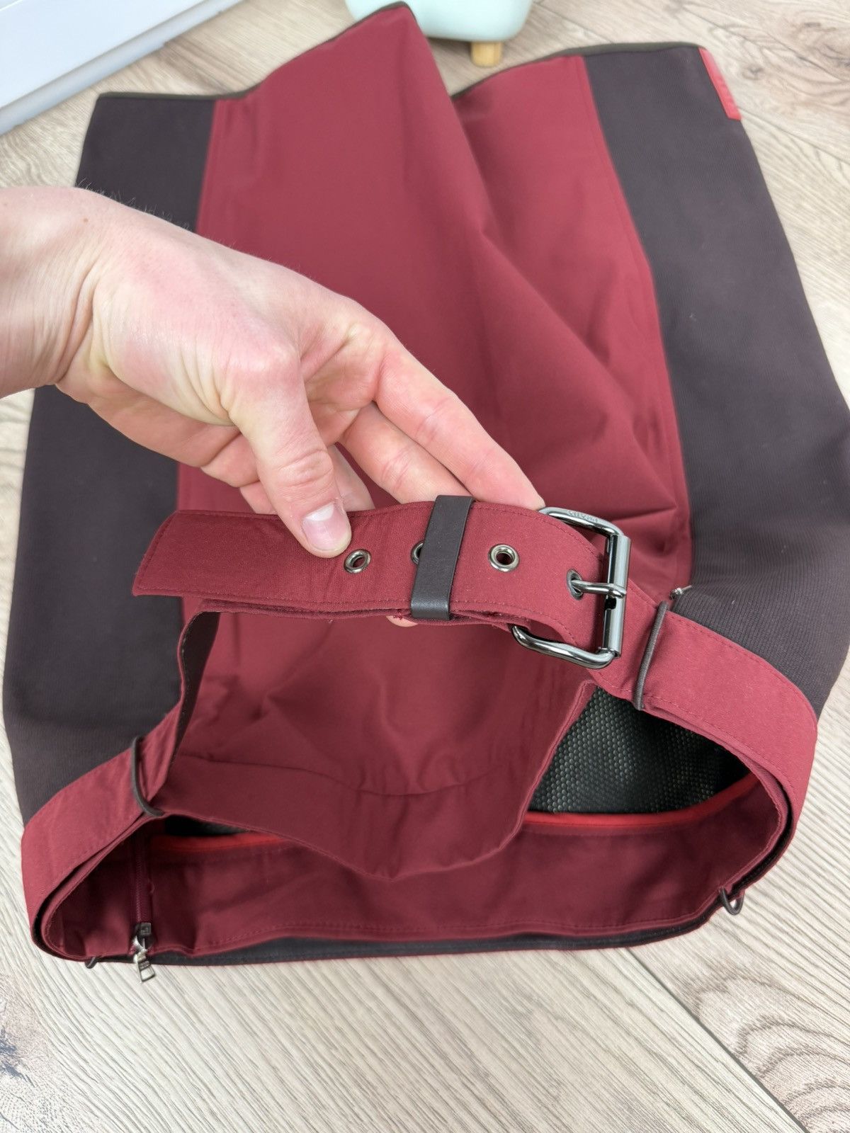 Prada Prada Red Tab Vintage logo y2k avant gardeskirt Size 28" / US 6 / IT 42 - 18 Thumbnail