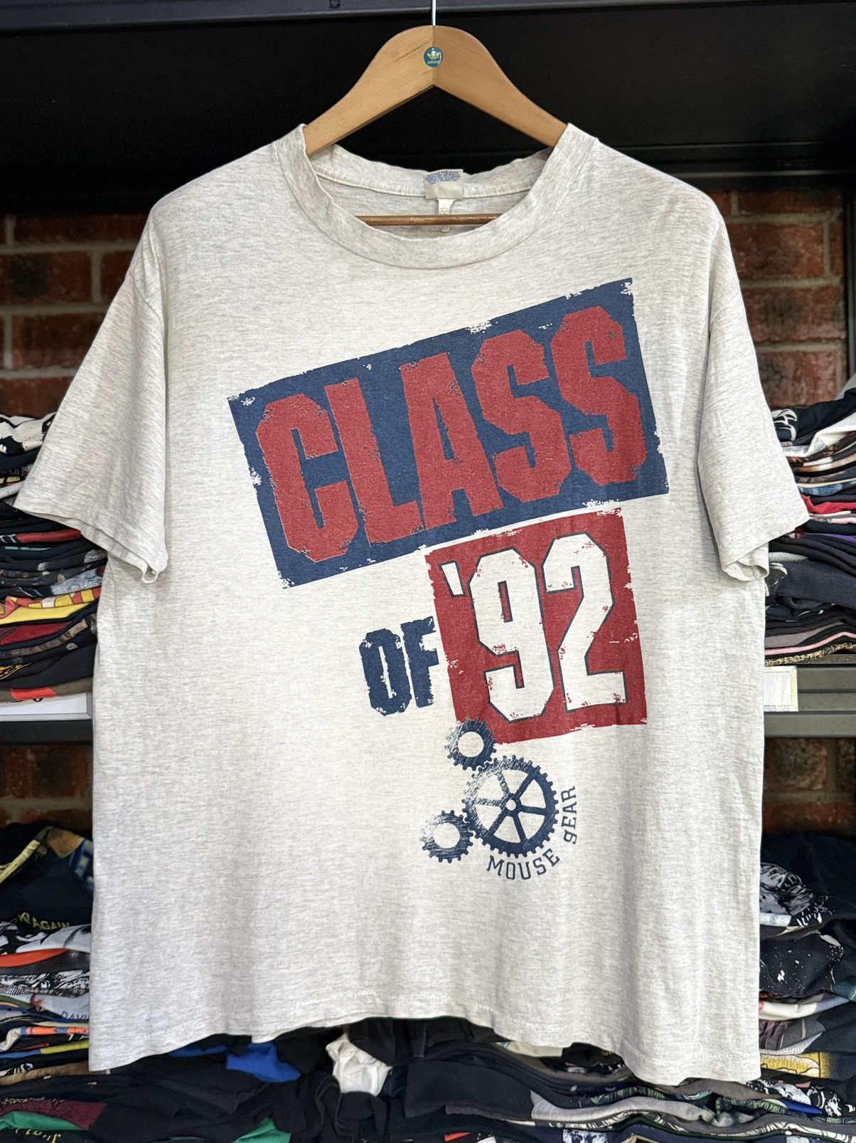 Disney Thrashed Vintage Mickey Mouse Gear What Netx ? faded Tee Size US L / EU 52-54 / 3 - 1 Thumbnail