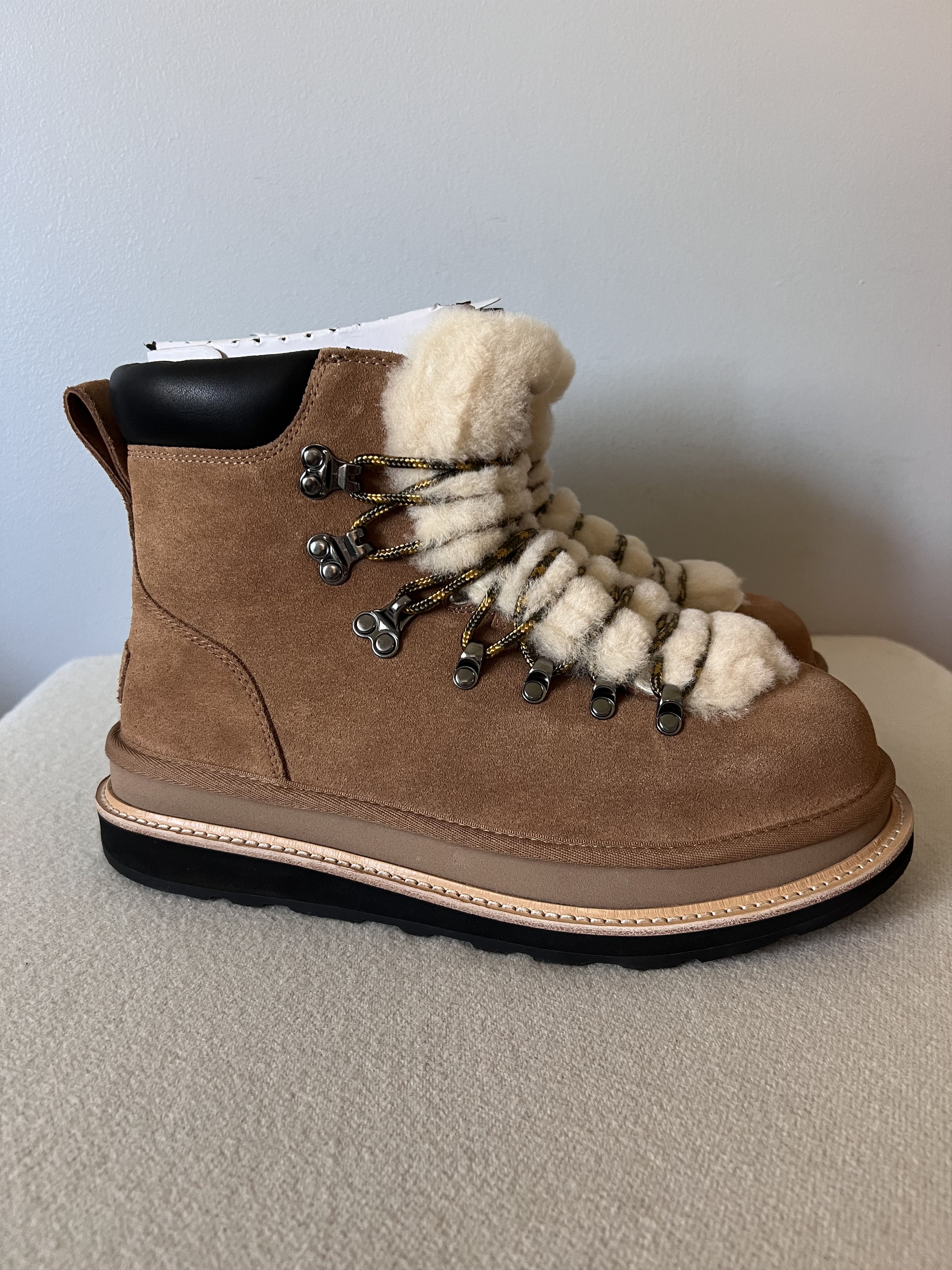 Sacai × Ugg Sacai UGG Hiker Boots in Chestnut Brown Size US 9 / EU 42 - 1 Thumbnail