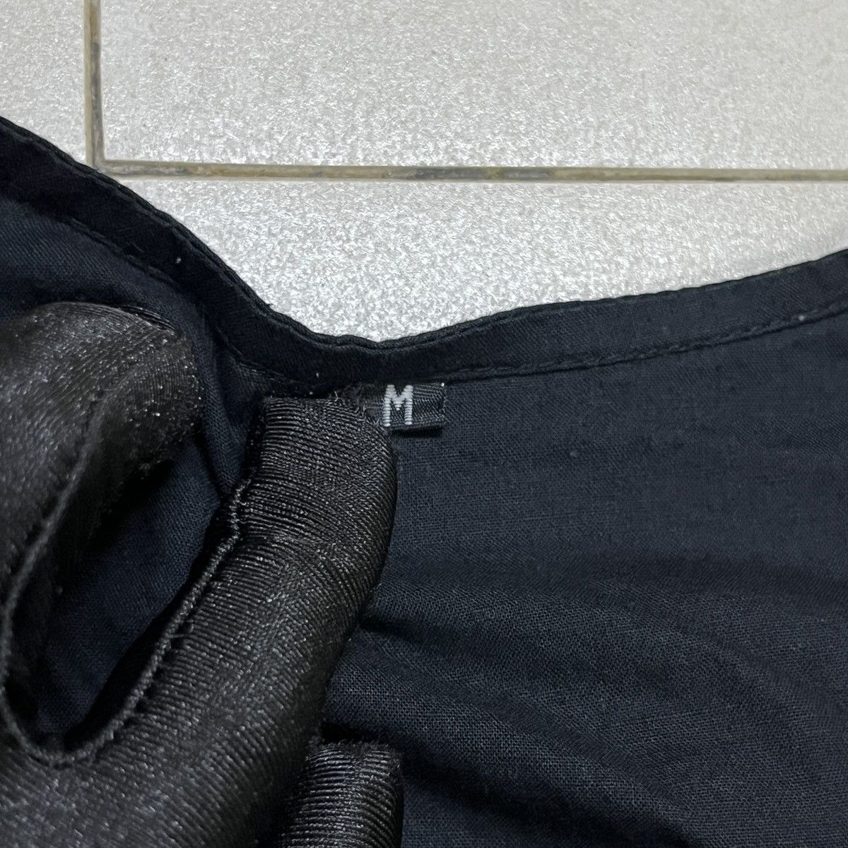 Japanese Brand × Vintage Crinkle Kurta Buttoned Shirt Size US M / EU 48-50 / 2 - 6 Thumbnail