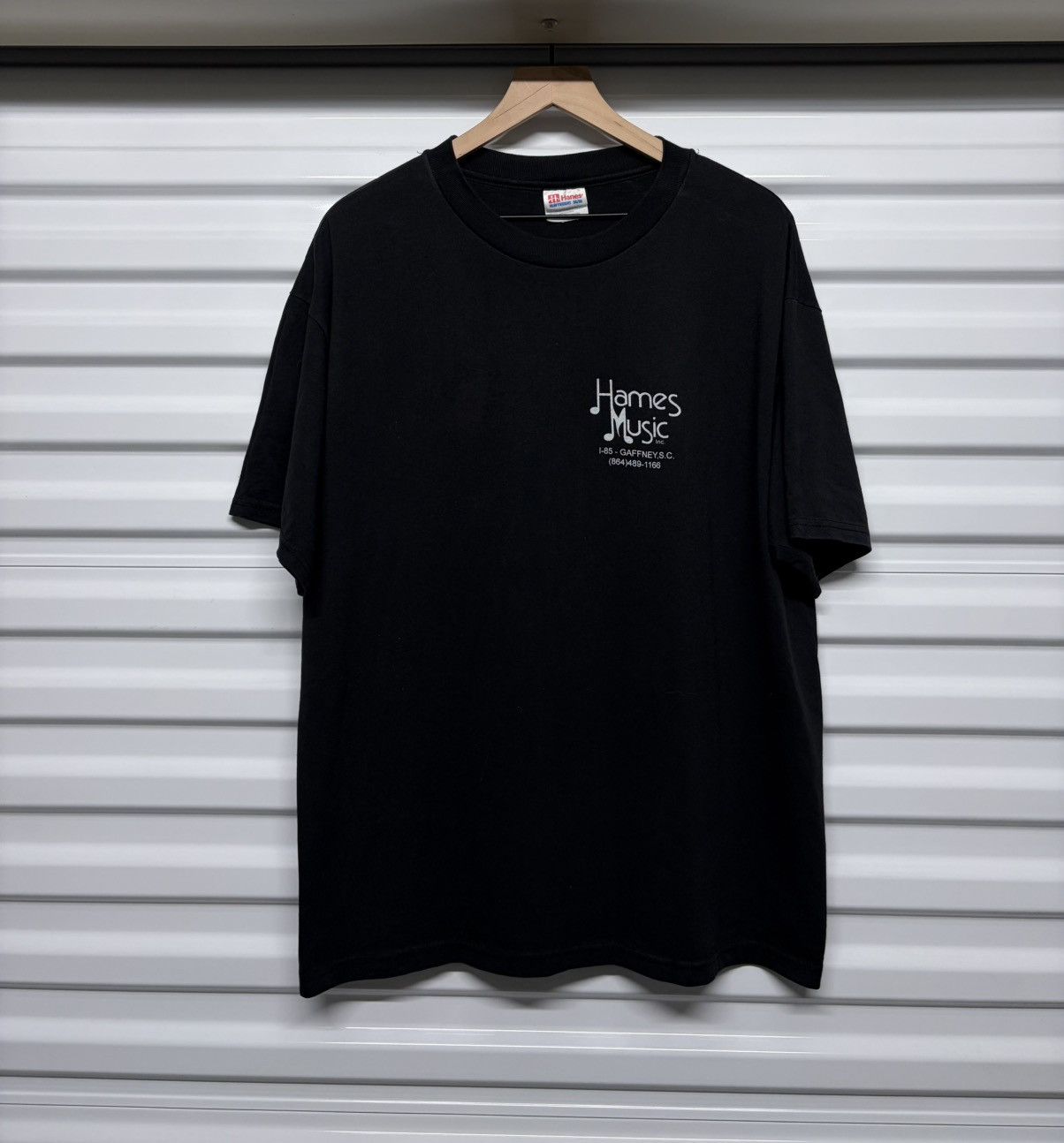 Hanes Vintage “Hames Music” Tee Size US XL / EU 56 / 4 - 1 Thumbnail