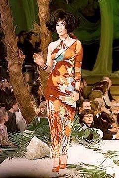 Jean Paul Gaultier Jean Paul Gaultier Vintage Runway Halter Maxi Dress Size M / US 6-8 / IT 42-44 - 1 Thumbnail