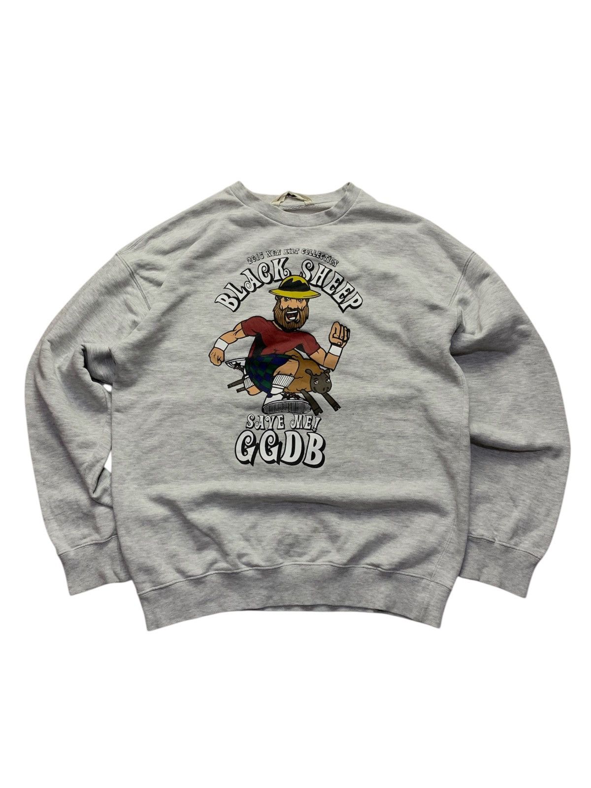 🐍 Golden Goose Black Sheep GGDB 2016 New Kilt Swetashirt