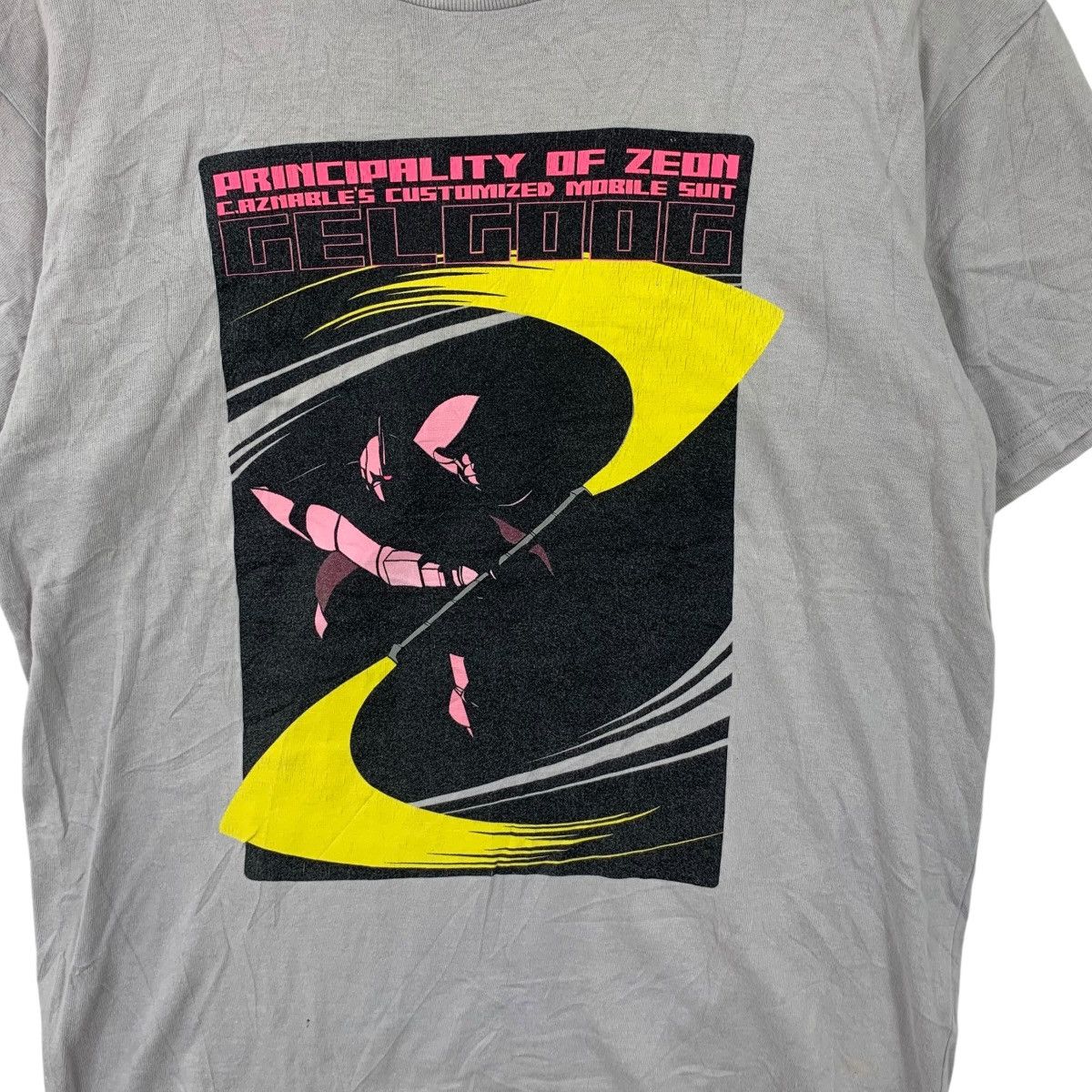 Vintage GUNDAM PRINCIPALITY OF ZEON Gelgoog Tee Shirt Top Mobile Size US M / EU 48-50 / 2 - 3 Thumbnail