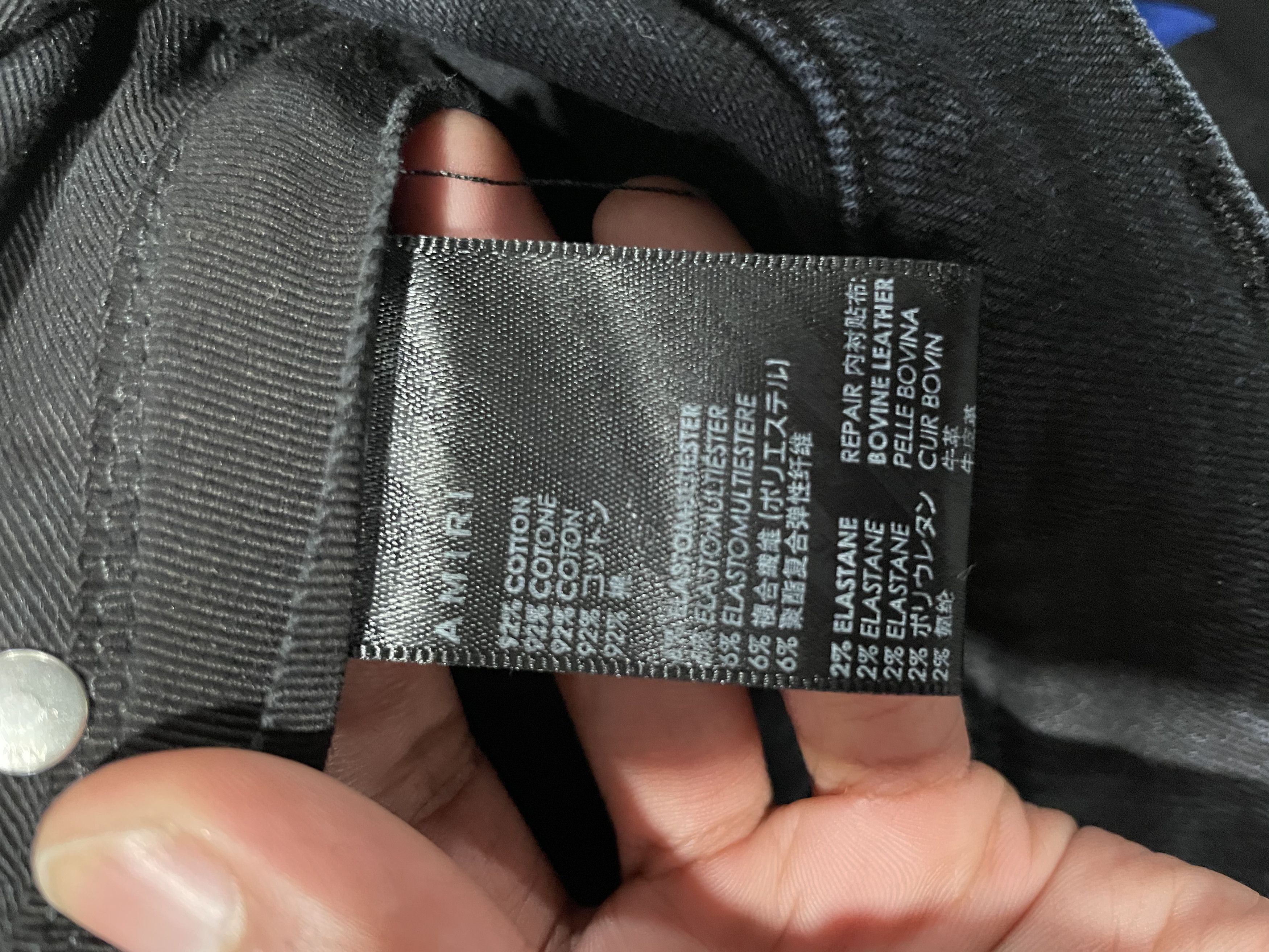 Amiri AMIRI (Chemist Star Jean 'Aged Black') Size US 32 / EU 48 - 11 Thumbnail
