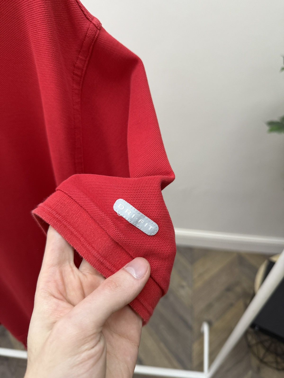 Nike Vintage Nike Court Polo Shirt Red Tennis Dri Fit Swoosh Logo Size US XL / EU 56 / 4 - 10 Thumbnail