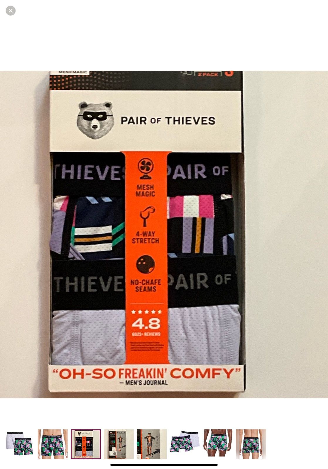 Other Pair of Thieves SUPERFIT Shoots & Ladders Boxer, 2-pack S Size 30 - 3 Thumbnail