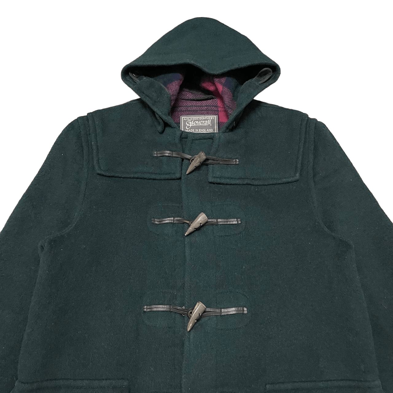 Gloverall Vintage Gloverall Wool Duffle Hooded Coat Size US M / EU 48-50 / 2 - 3 Thumbnail