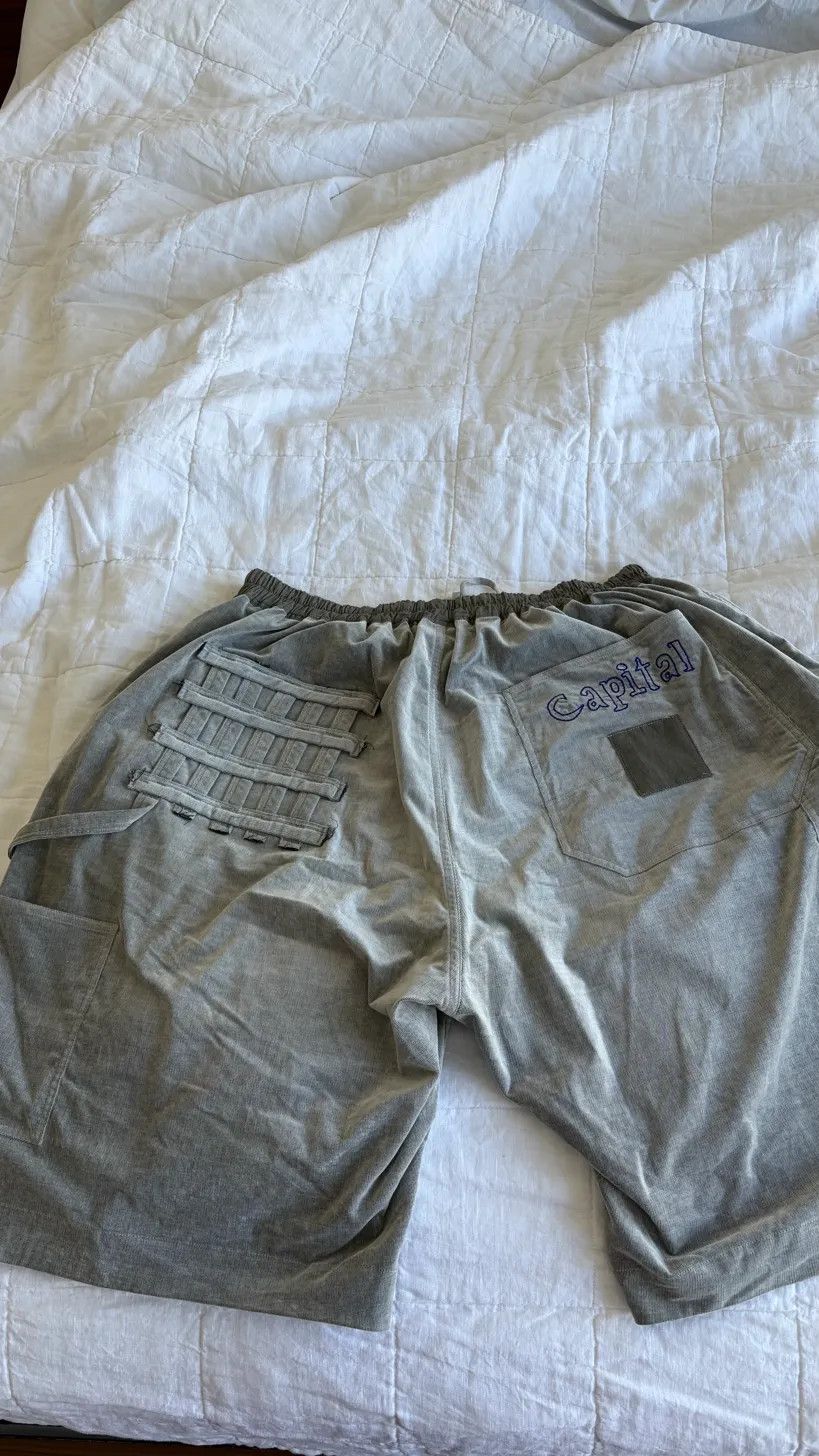 Bernhard Willhelm Bernhard Willhelm "Capital" Cotton Shorts Size US 38 / EU 54 - 3 Thumbnail