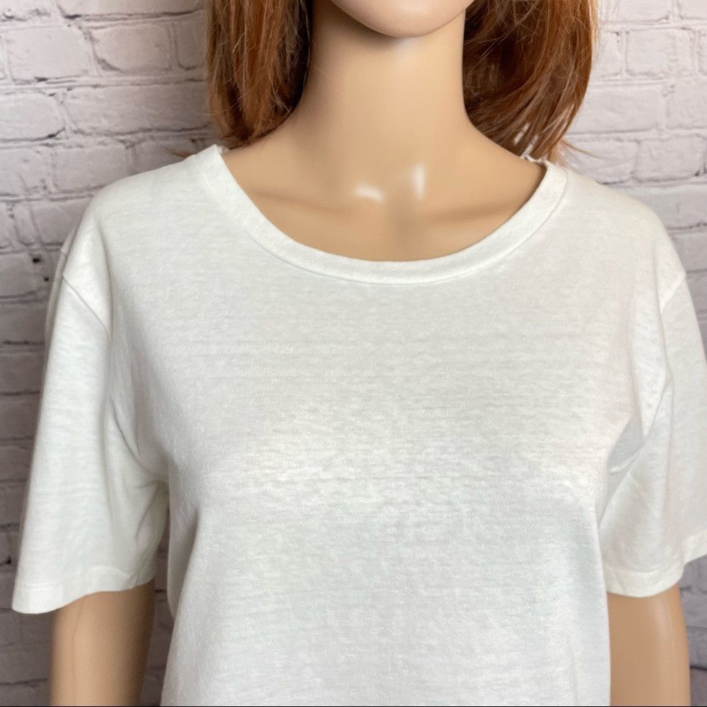 Tsumori Chisato Tsumori Chisato White Cotton T-Shirt Size 2 US M Size M / US 6-8 / IT 42-44 - 9 Thumbnail