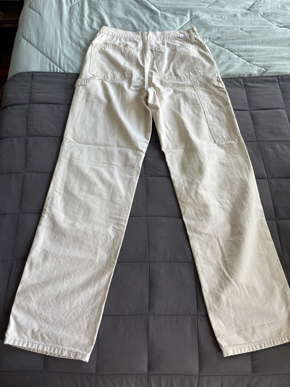 Levi's White Painters Pants Size US 32 / EU 48 - 2 Thumbnail