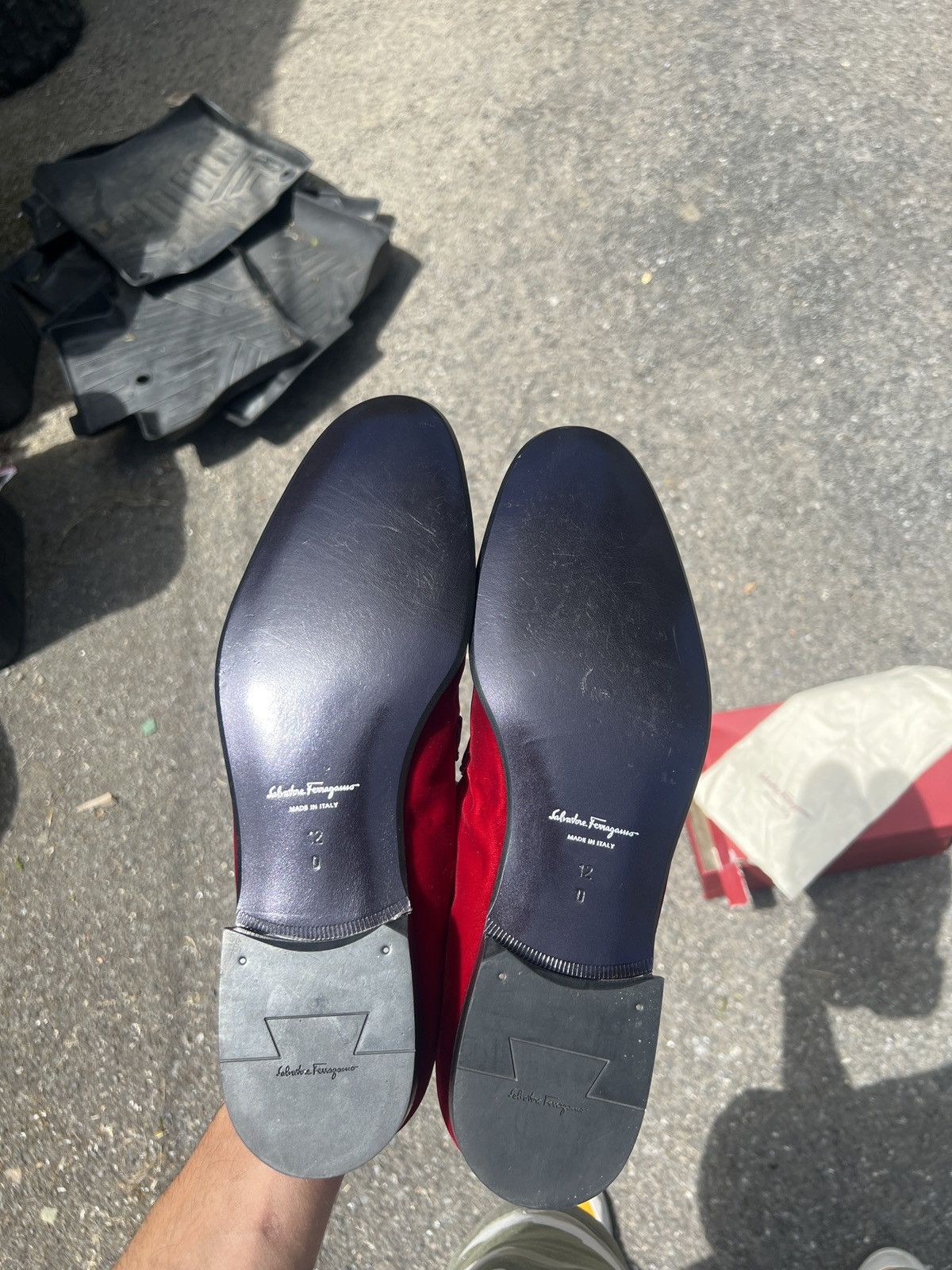 Lord 2 Red Velvet Slip On