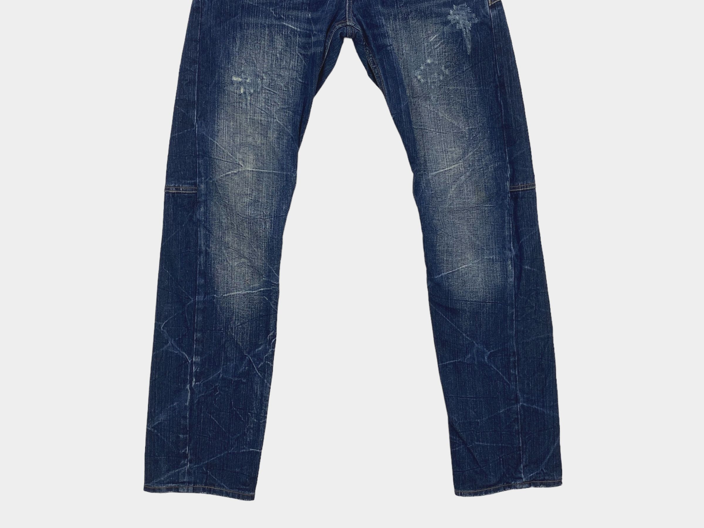 Japanese Brand Dominates Jeans Double Waist Jeans Japanese Jeans Size US 30 / EU 46 - 7 Thumbnail