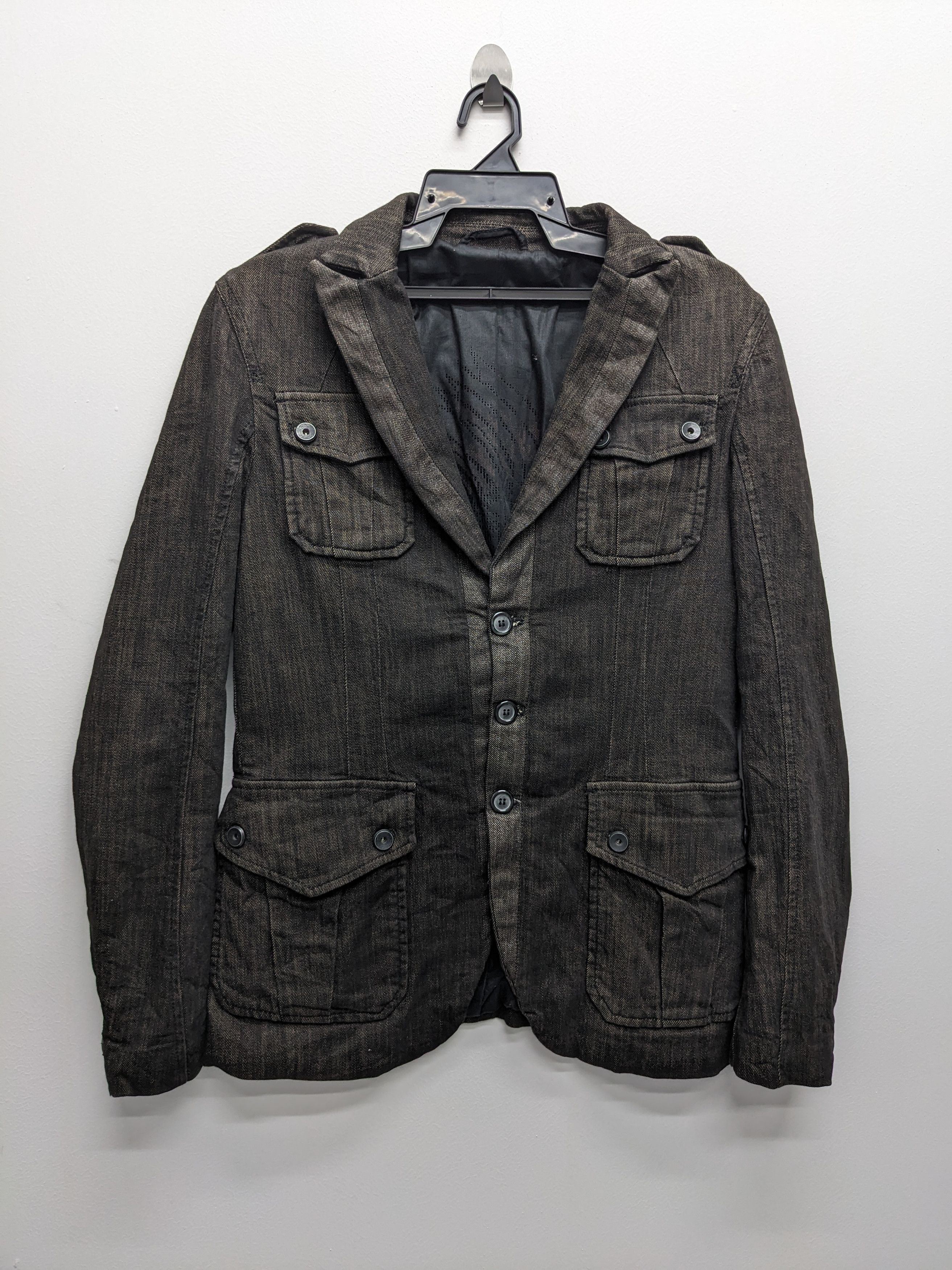 Diesel DIESEL COW LEATHER JACKET STREETWEAR Size US M / EU 48-50 / 2 - 1 Thumbnail