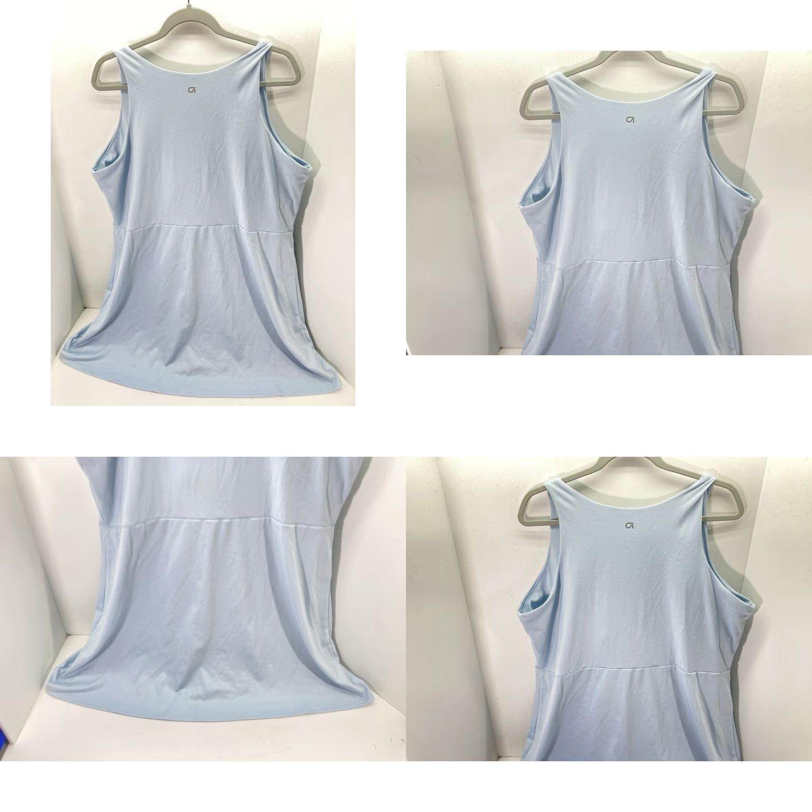 Gap Gap Fit Active Tank Dress Women 2XL Blue Stretch Shelf Bra Inner Shorts NWT Tank Dress Women 2XL Blue Stretch NWT Size 40" / US 18 - 8 Thumbnail