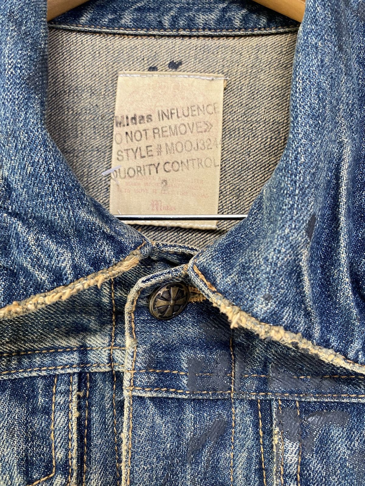Japanese Brand Midas if six was nine distressed painter jacket jeans J3 Size US S / EU 44-46 / 1 - 5 Thumbnail
