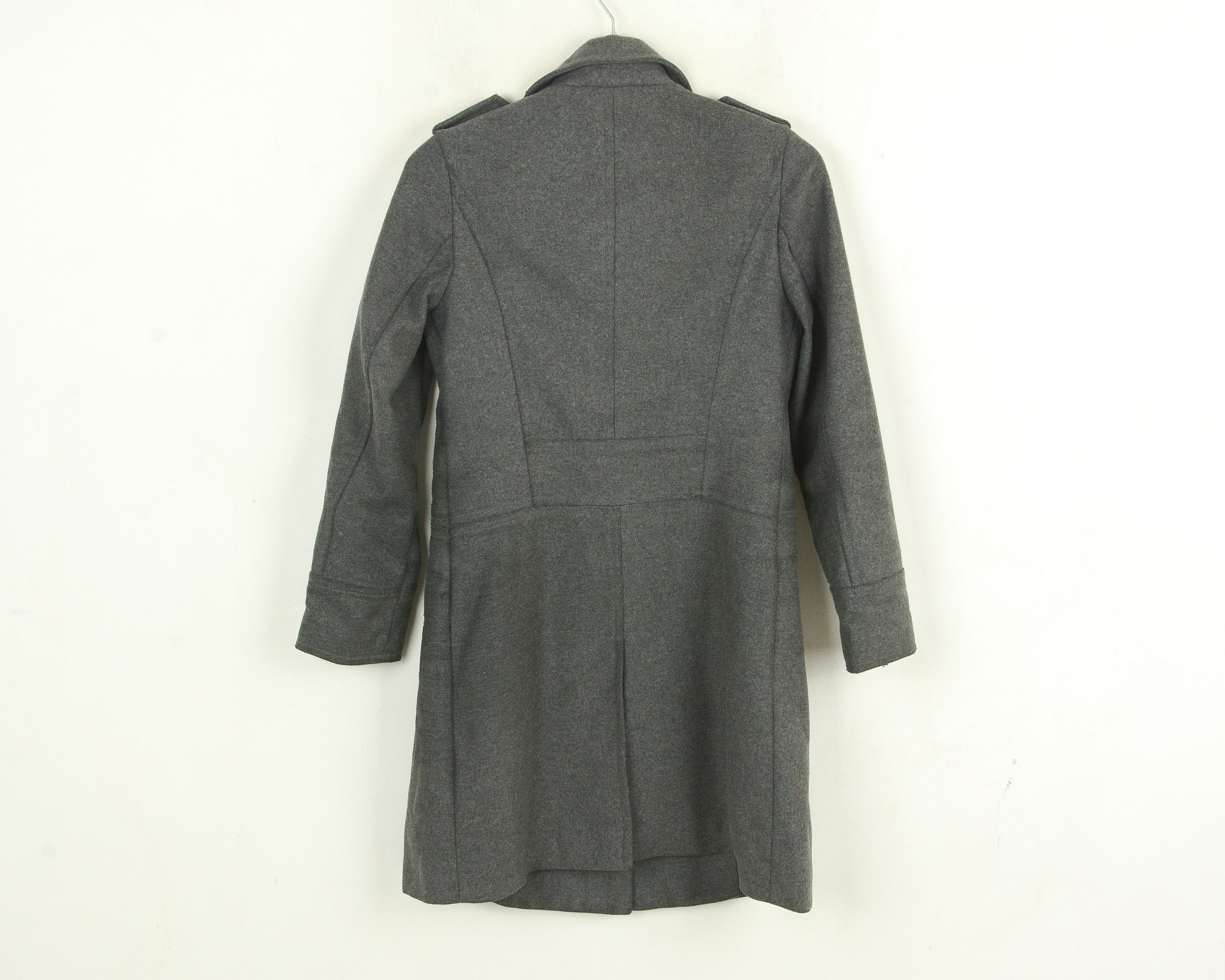 Filippa K Women XS Wool Coat UK 4 Jacket EU 32 Double Breasted Size XS / US 0-2 / IT 36-38 - 7 Thumbnail