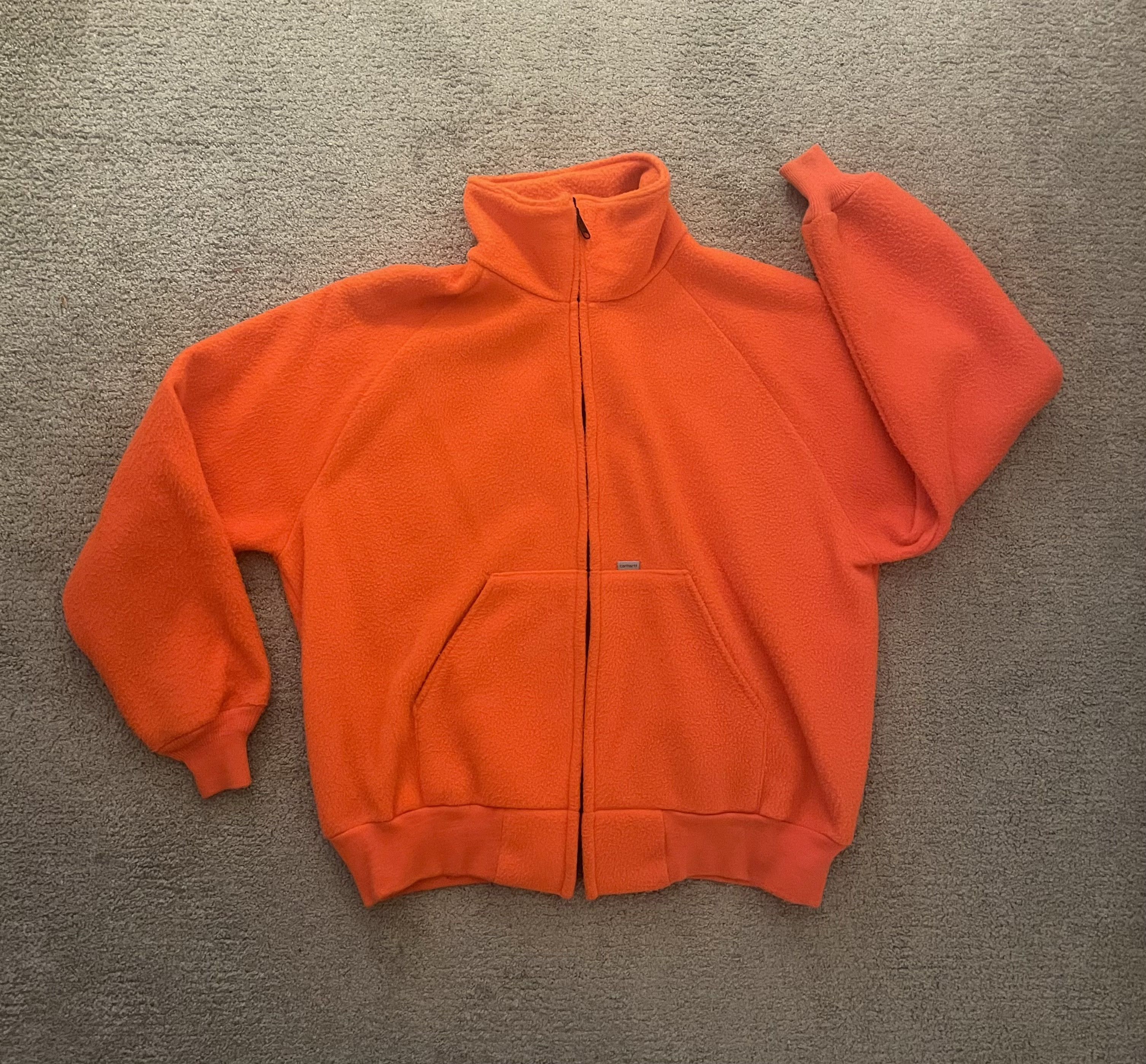 Vintage Carhartt Zip Up Fleece Jacket