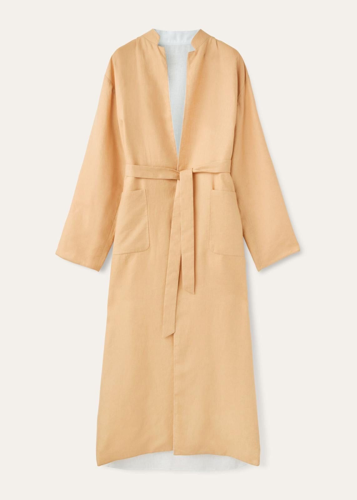 Loro Piana o1srvl11e0425 FAN8396 Reversible Coat in Camel & White Size M / US 6-8 / IT 42-44 - 1 Thumbnail