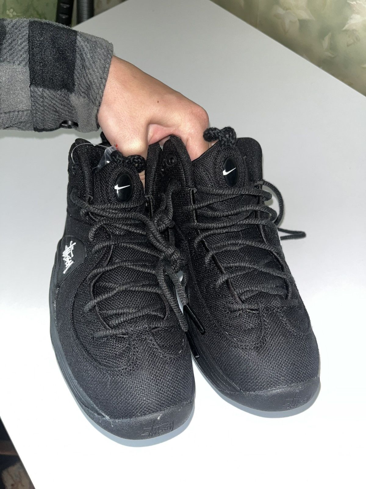 Nike × Stussy Nike x Stüssy Air Penny 2 Black – Rare Collab, Street Icon Size US 6 / EU 39 - 2 Thumbnail