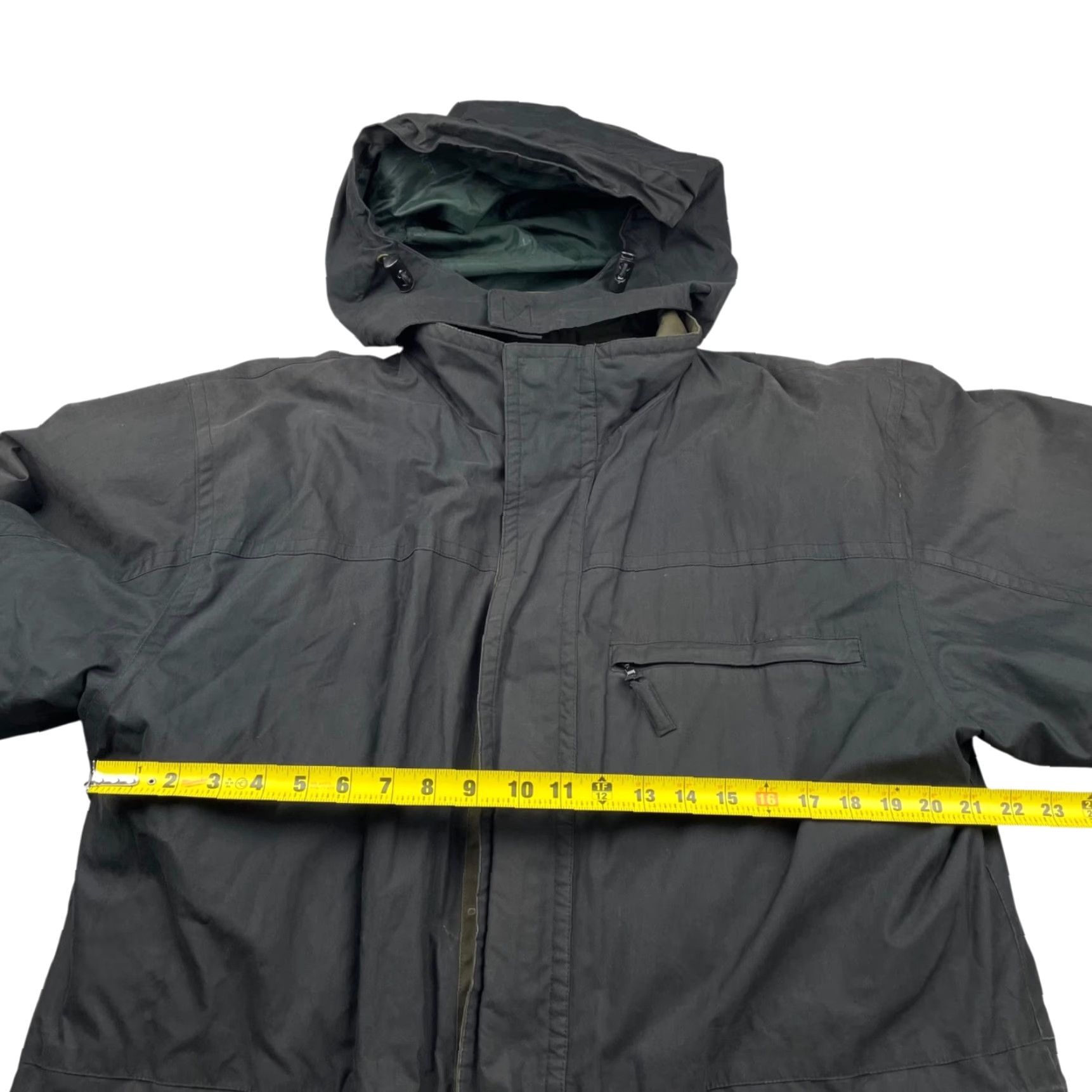 Vintage RFT Rainforest Men's 3-in-1 Parka Jacket Black Large 3-in-1 Hooded Removable Lining Down Insulation Full Zip Jacket Mens Size US L / EU 52-54 / 3 - 7 Thumbnail