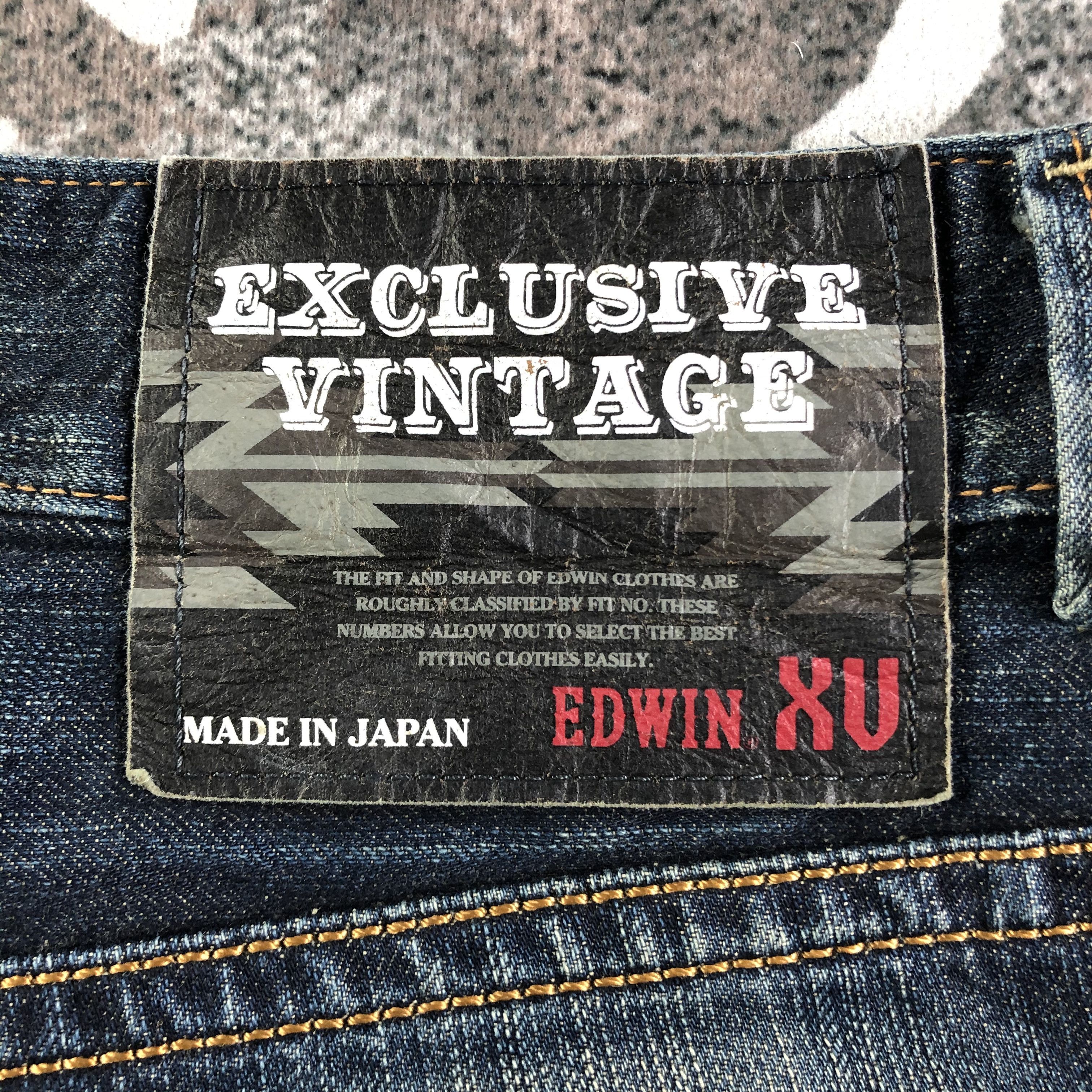 Edwin Vintage Edwin XV Jeans Faded Blue Denim KJ2331 Size US 30 / EU 46 - 5 Thumbnail