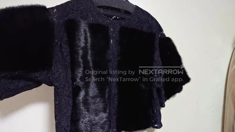 Valentino Valentino Lace patchwork mink coat Size XS / US 0-2 / IT 36-38 - 5 Thumbnail