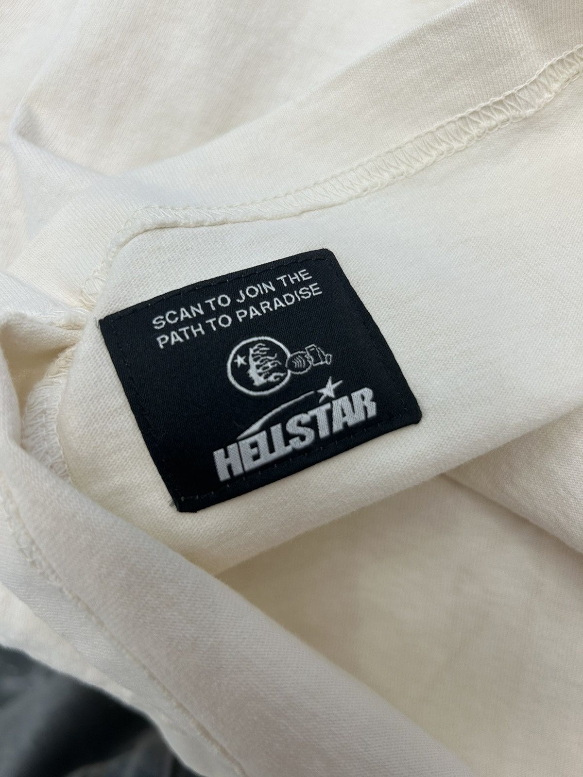 HELLSTAR Hellstar Classic T-Shirt (Gel Print) White/Orange Size US S / EU 44-46 / 1 - 9 Thumbnail