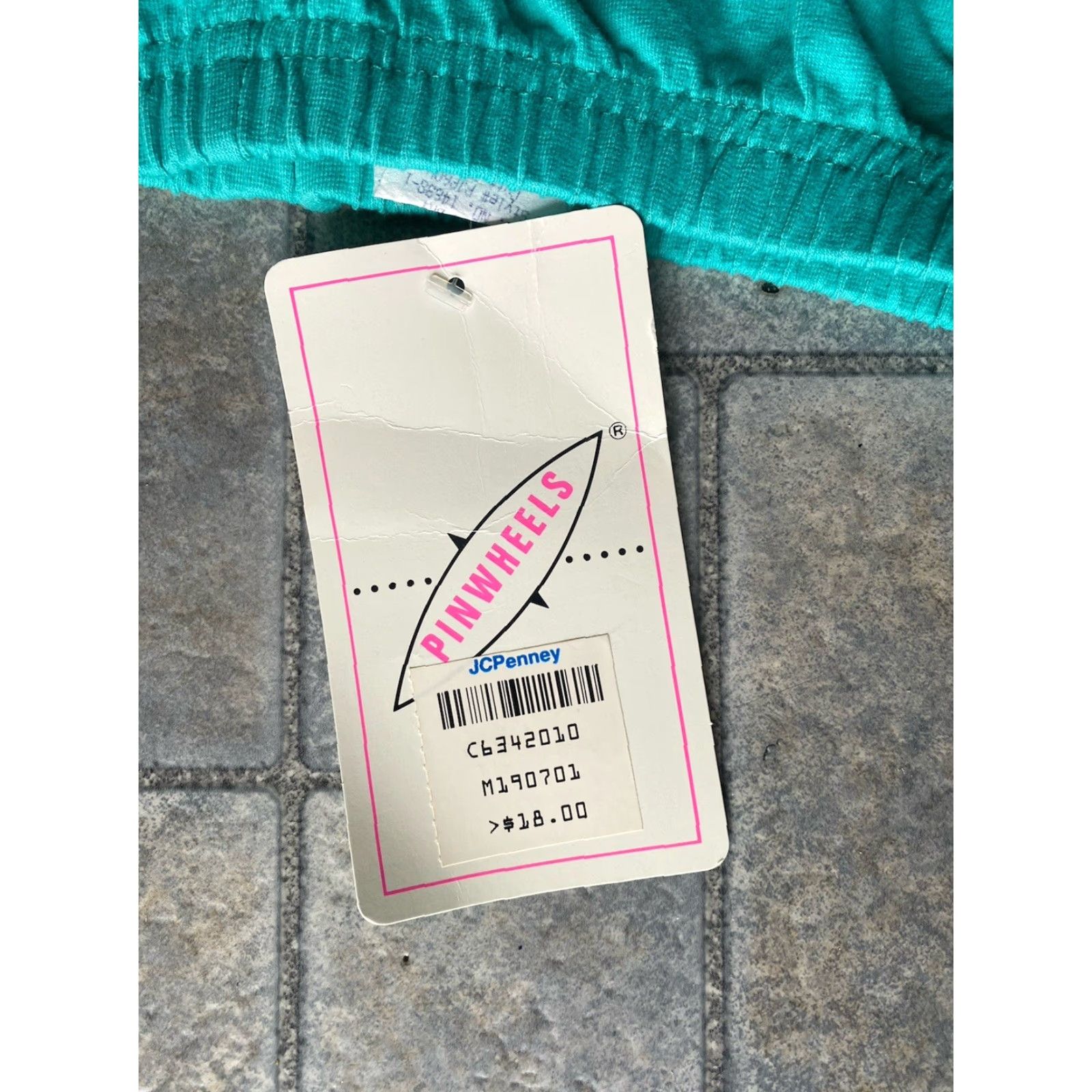 Vintage VINTAGE Pinwheels Pants Women L Green USA Made In USA JCPenney Pinwheels Green Pants Women L USA Vintage Size 36" / US 14 / IT 50 - 5 Thumbnail
