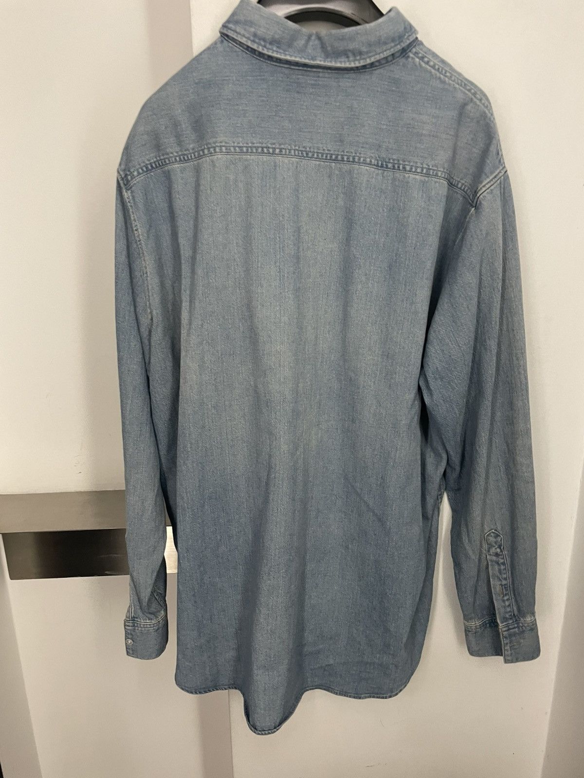 Celine Oversized denim shirt Size US XXL / EU 58 / 5 - 3 Thumbnail