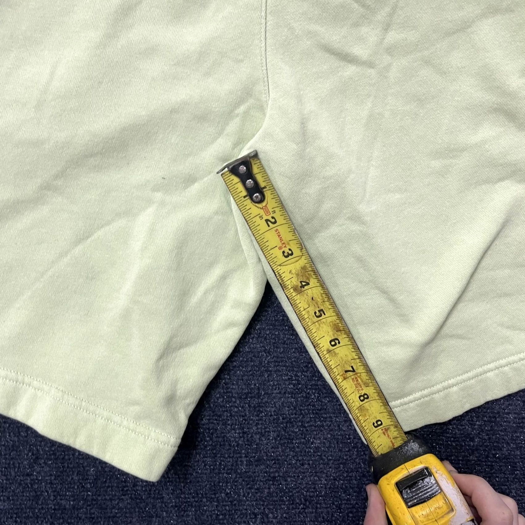 Nike Nike Shorts Mens Small Green Fleece Just Do It Graphic Athletic Gym Lounge Size US 29 - 7 Thumbnail