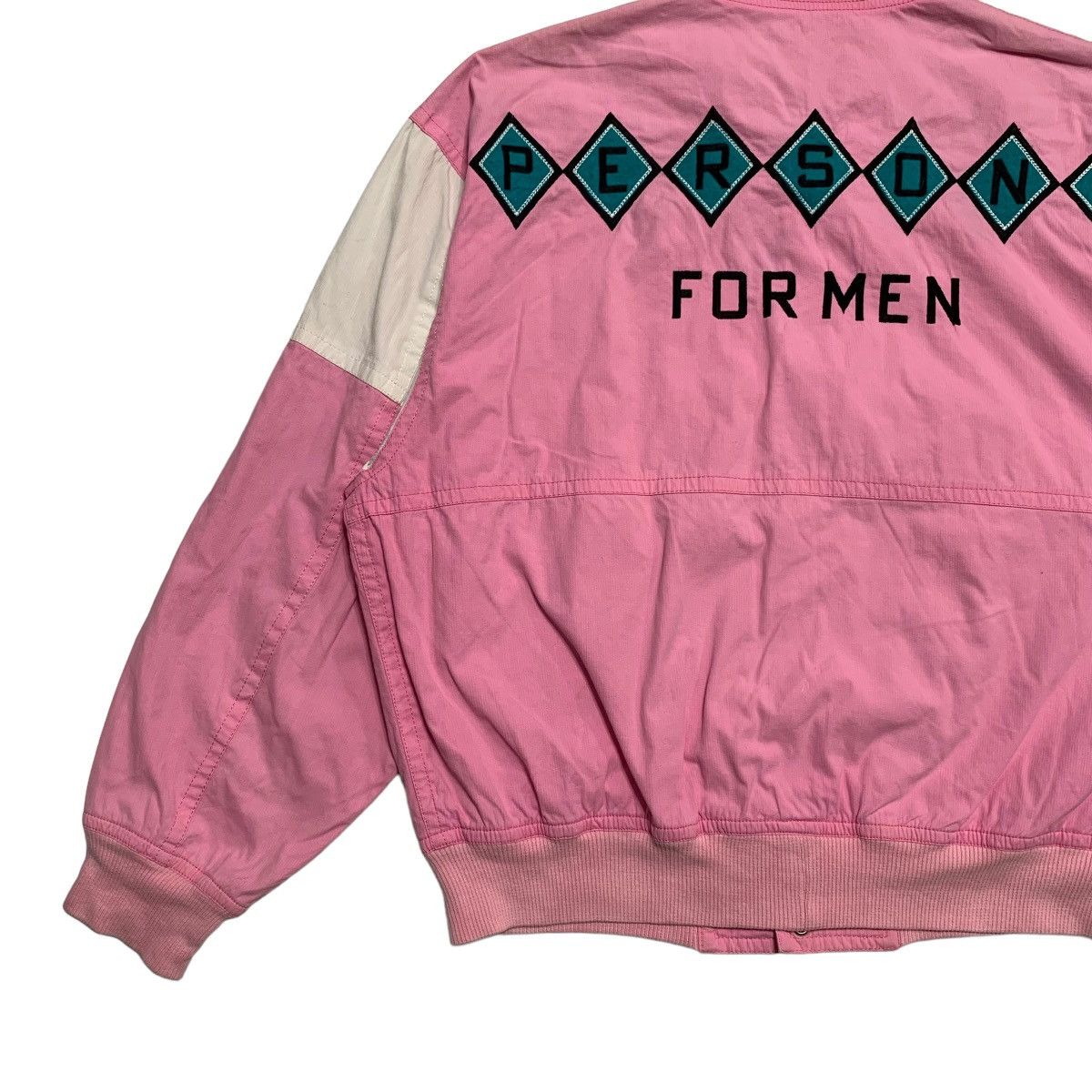 PERSON'S Vintage Person’s For Men Big Logo Varsity Jacket Size US M / EU 48-50 / 2 - 2 Thumbnail