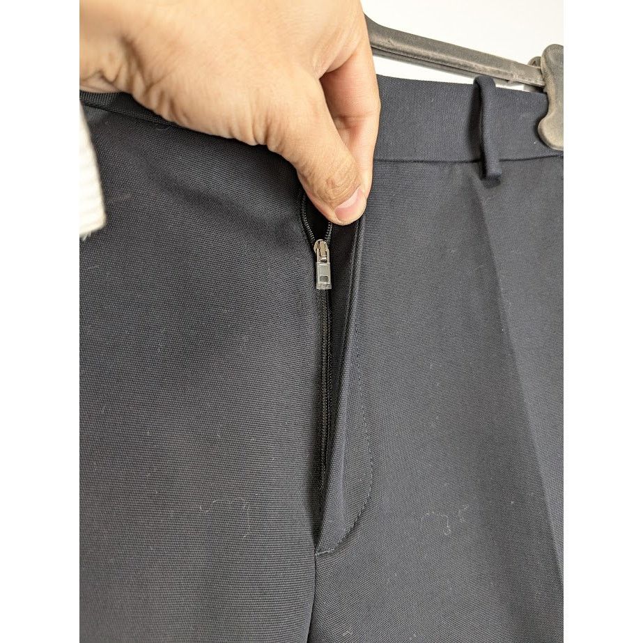 Bottega Veneta o1rshd1 Double Cotton Canvas Trousers in Black Size US 34 / EU 50 - 7 Thumbnail