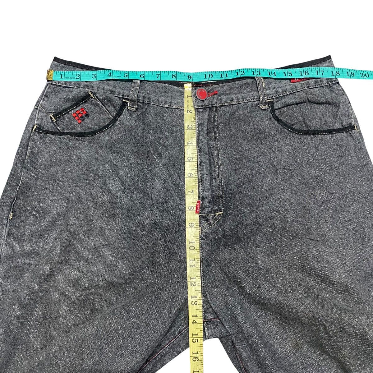 Ecko Unltd. Vintage Ecko Complex Black Baggy Jeans Anti Fray System Size US 36 / EU 52 - 15 Thumbnail