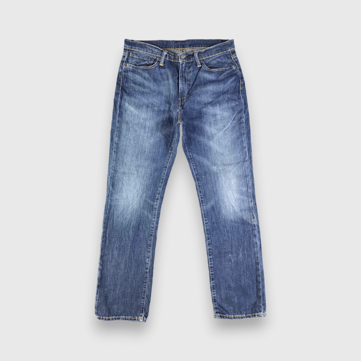 Levi's Vintage Blue Wash Levis 514 Jeans-J4330 Size US 35 - 1 Thumbnail
