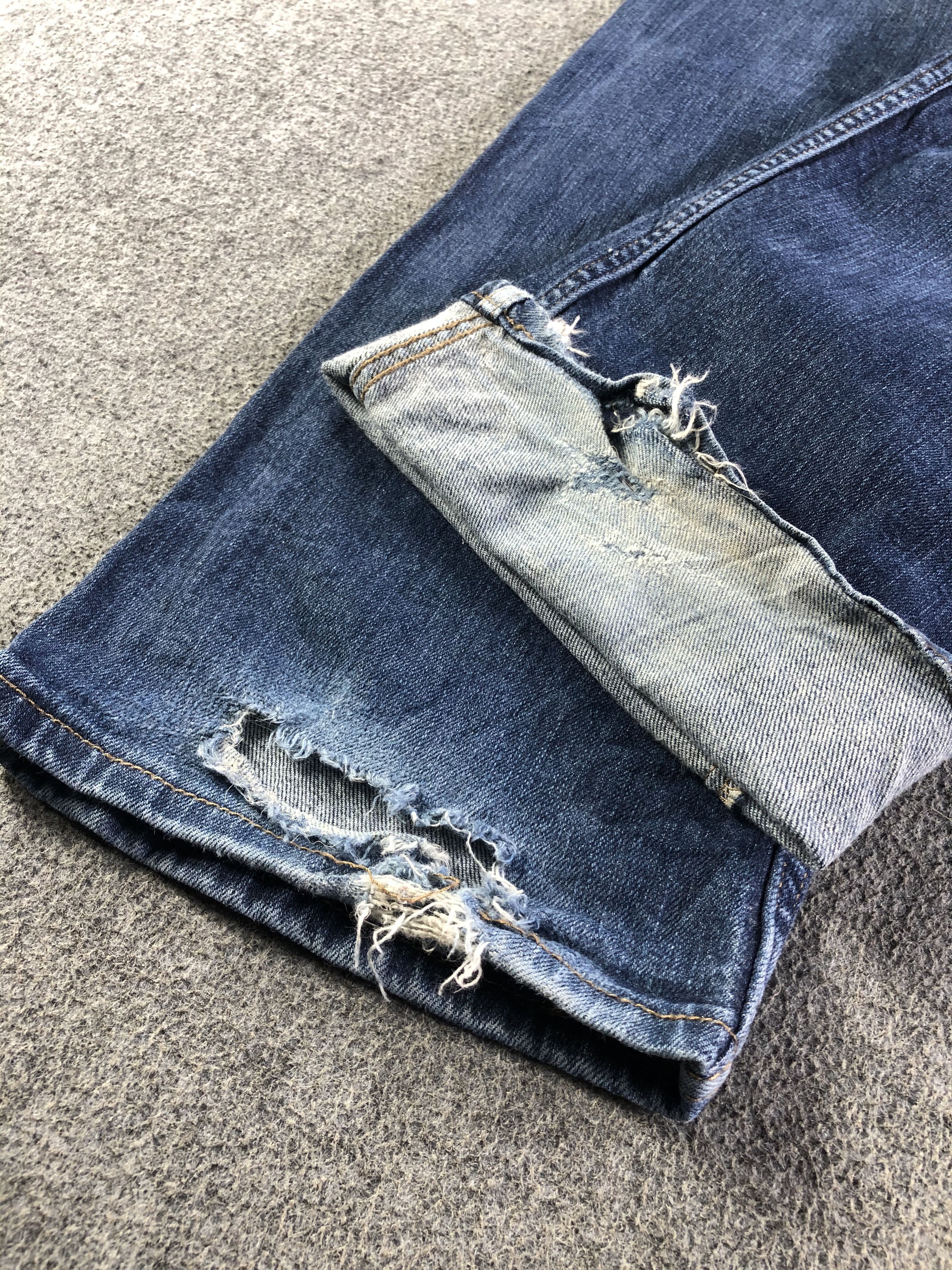 Levi's Vintage Blue Wash Levis 514 Jeans-J4237 Size US 35 - 6 Thumbnail