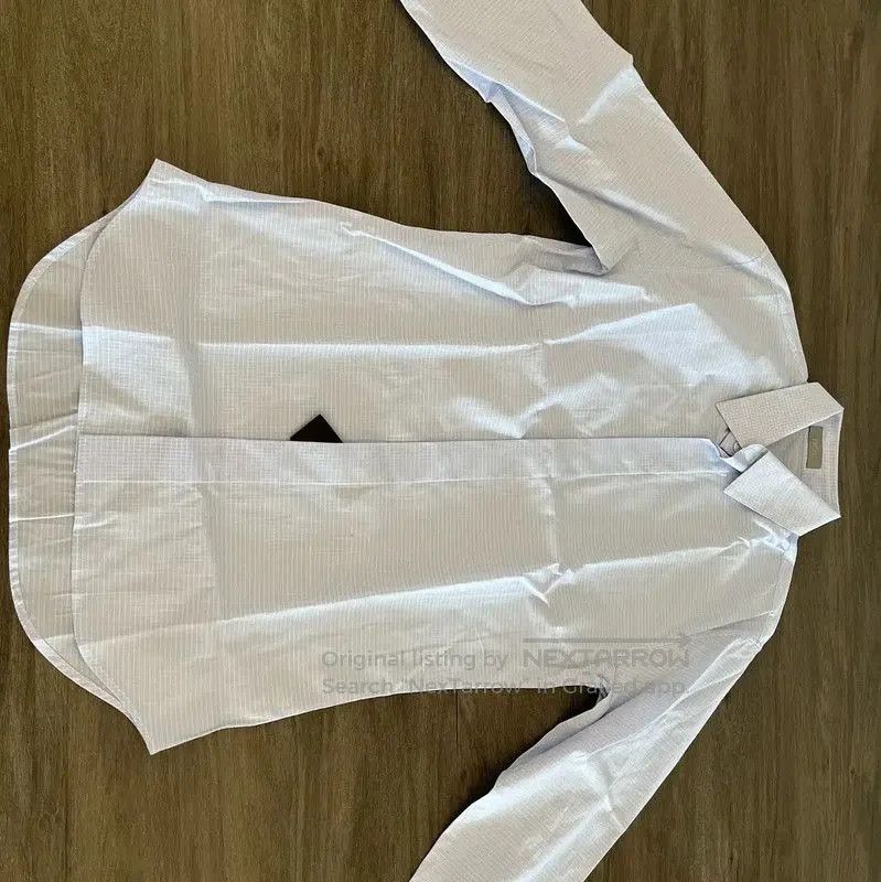 Dior Dior Light Blue Cotton Men's Shirt . Size US S / EU 44-46 / 1 - 4 Thumbnail