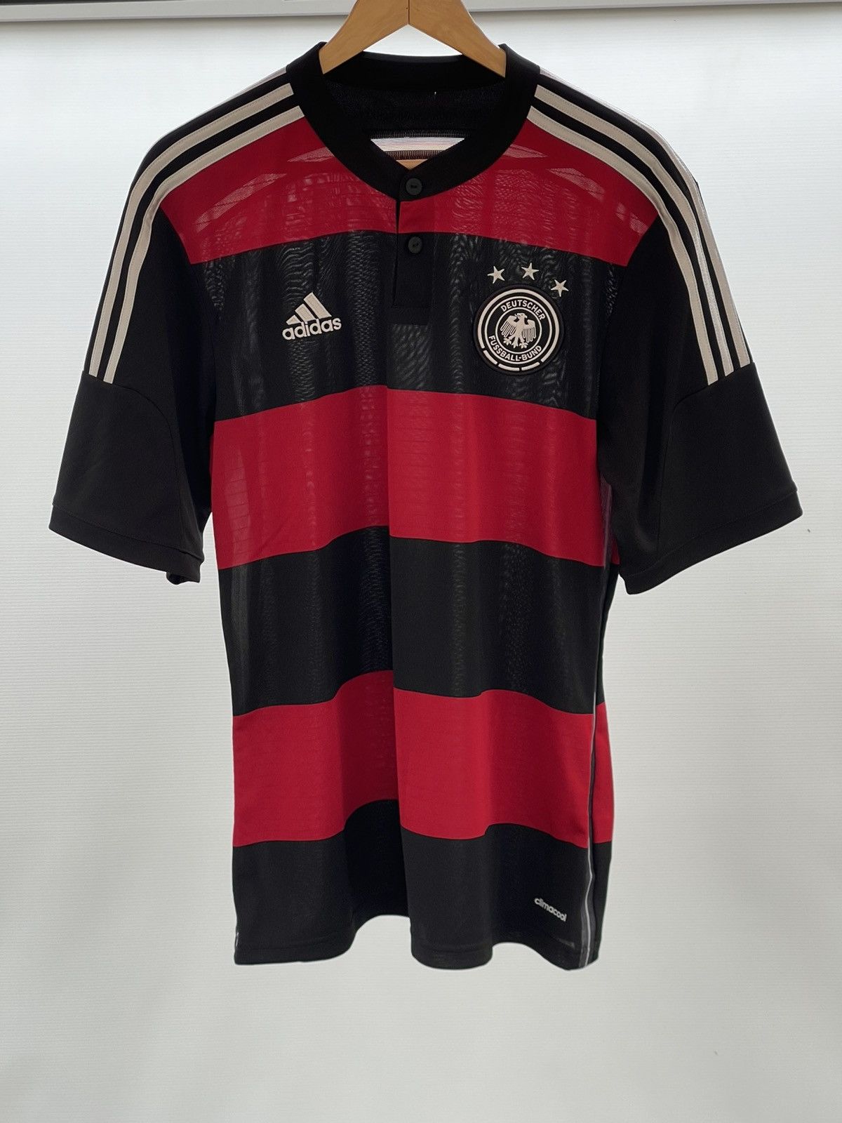 Adidas 2014 Adidas Germany World Cup Winner Soccer jersey Size US L / EU 52-54 / 3 - 1 Thumbnail
