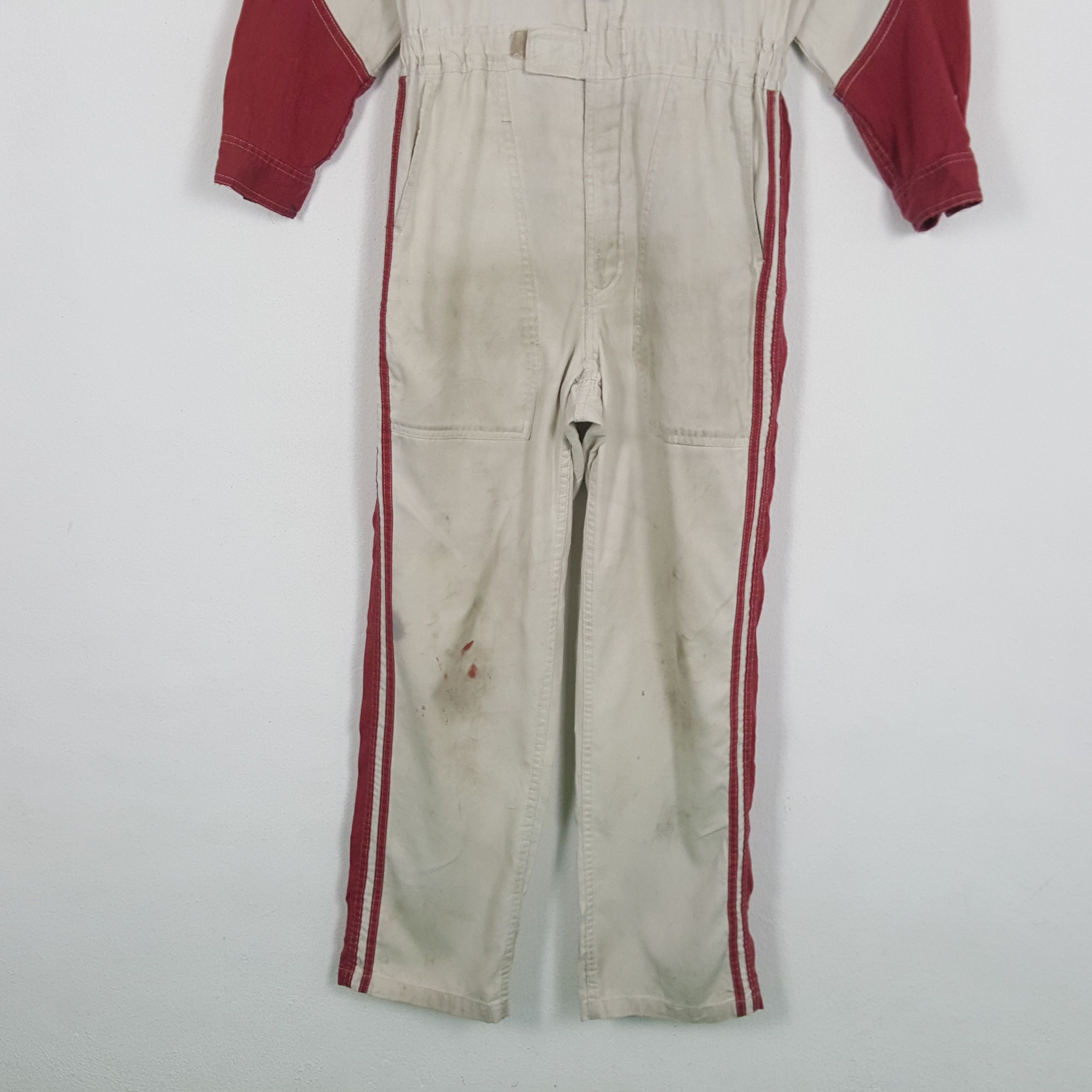 Japanese Brand × Vintage TOYOTA TECNO Japanese Motorsports Coverall Jacket Size US M / EU 48-50 / 2 - 6 Thumbnail