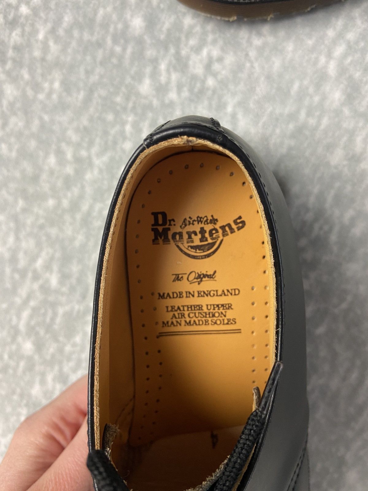 Dr. Martens Dr. Martens 1461 PW Black Smooth Leather Oxford Shoes Size US 6.5 / IT 36.5 - 5 Thumbnail