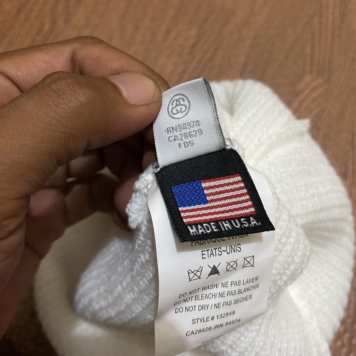 Stussy Stussy Oval Patch Beanie Hat Size ONE SIZE - 5 Thumbnail