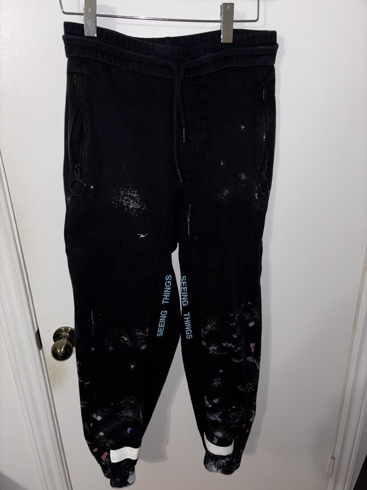 Off-White Off white galaxy sweatpants Size US 32 / EU 48 - 1 Thumbnail