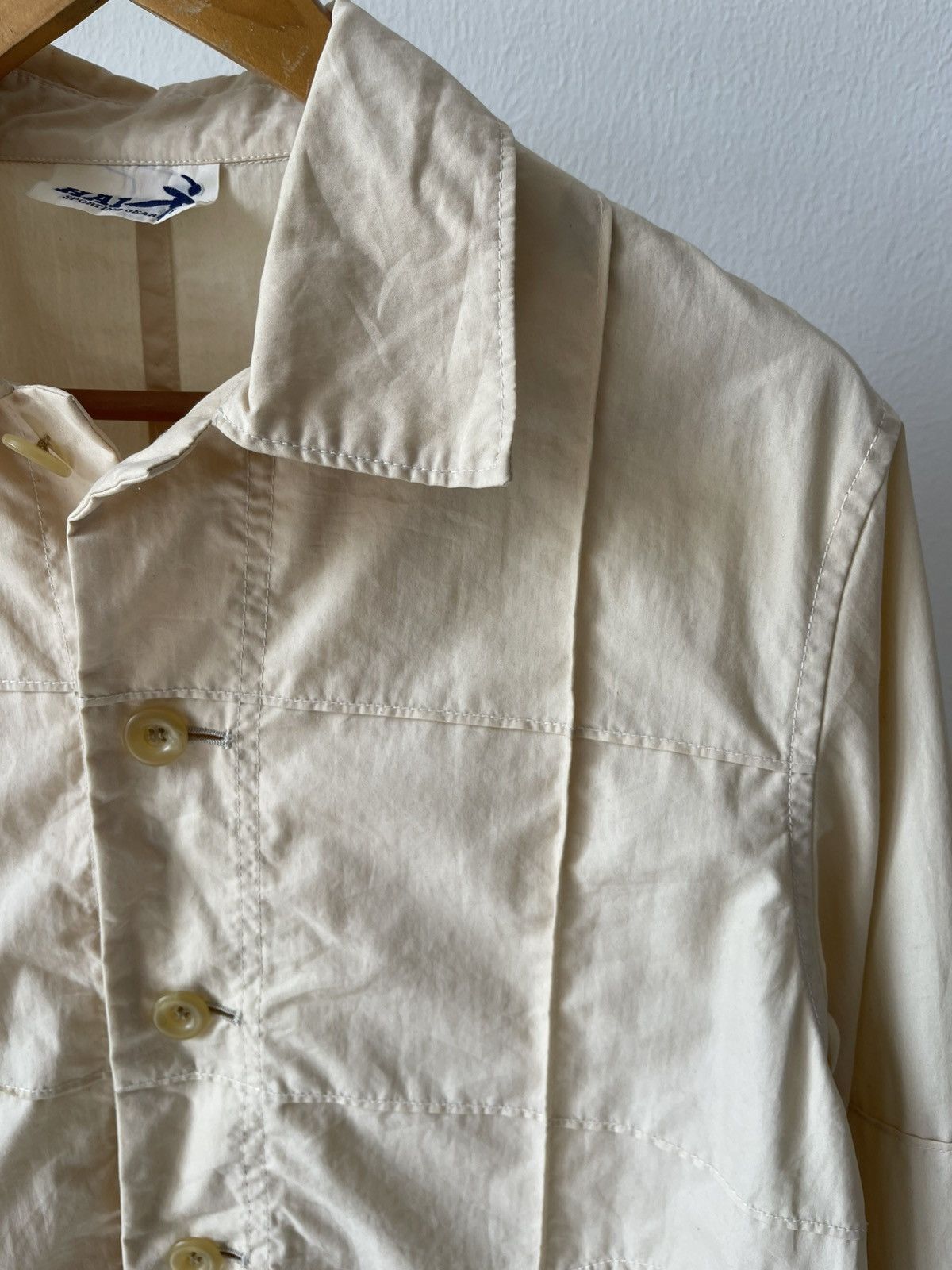 Issey Miyake 90s Hai sporting Gear patchwork style jacket Size US L / EU 52-54 / 3 - 6 Thumbnail