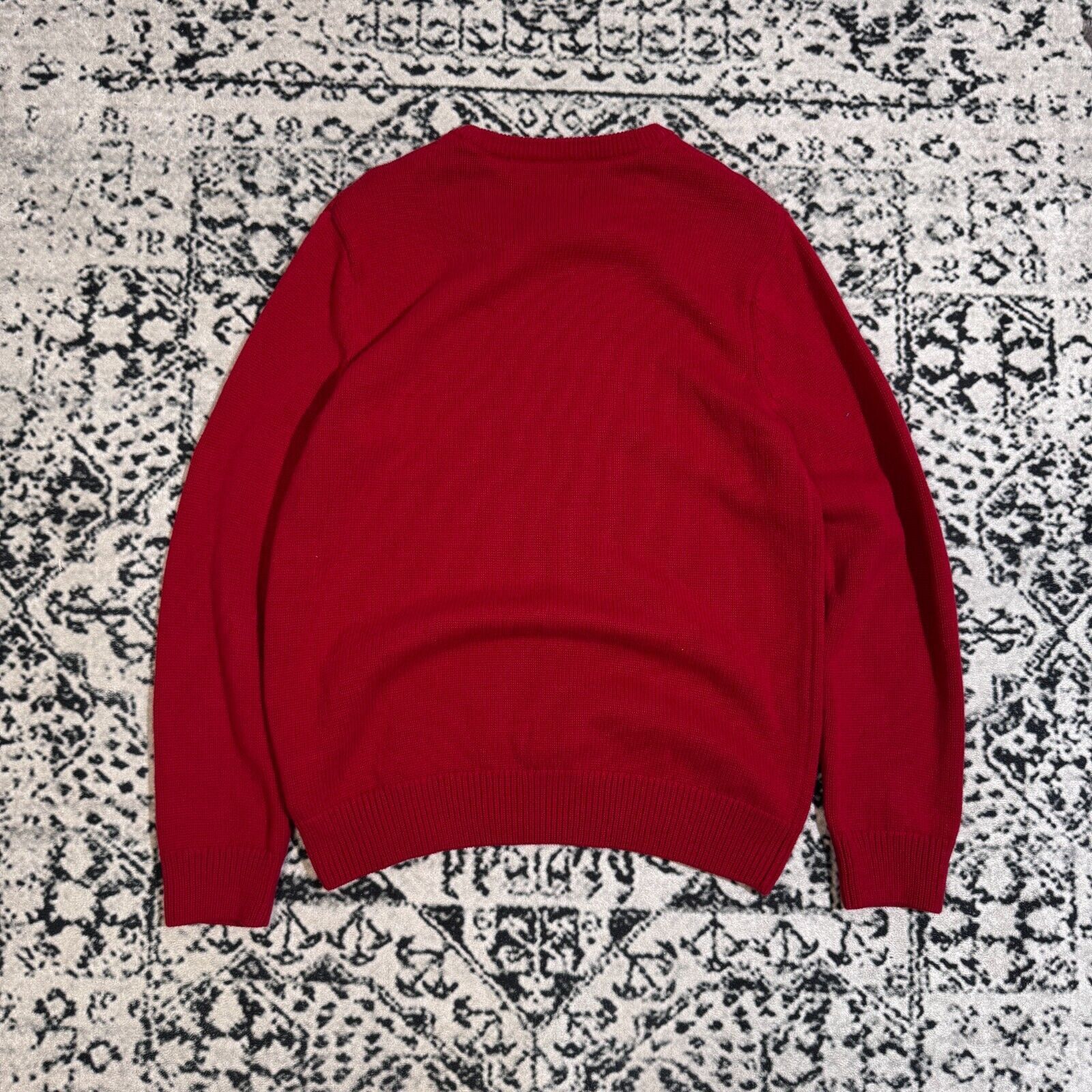 Chaps × Vintage Chaps Unisex Red Cotton Sweater Size S Regular Fit Size US S / EU 44-46 / 1 - 11 Thumbnail