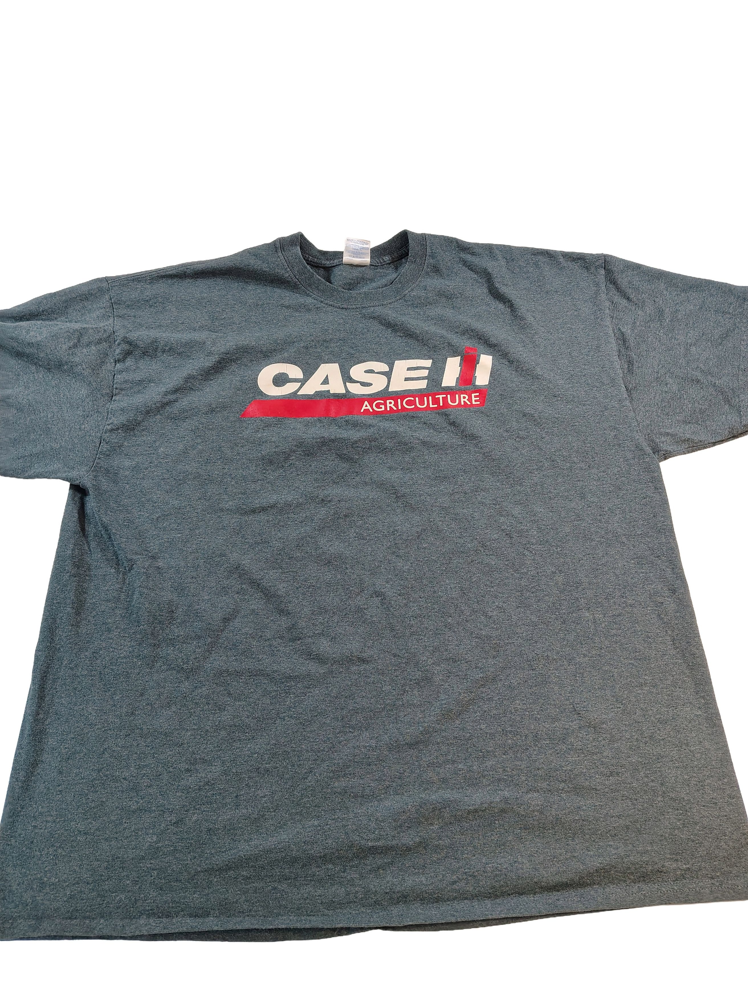 Gildan Men's 2XL Dark Grey Case Agriculture Logo T-Shirt Size US XXL / EU 58 / 5 - 1 Thumbnail