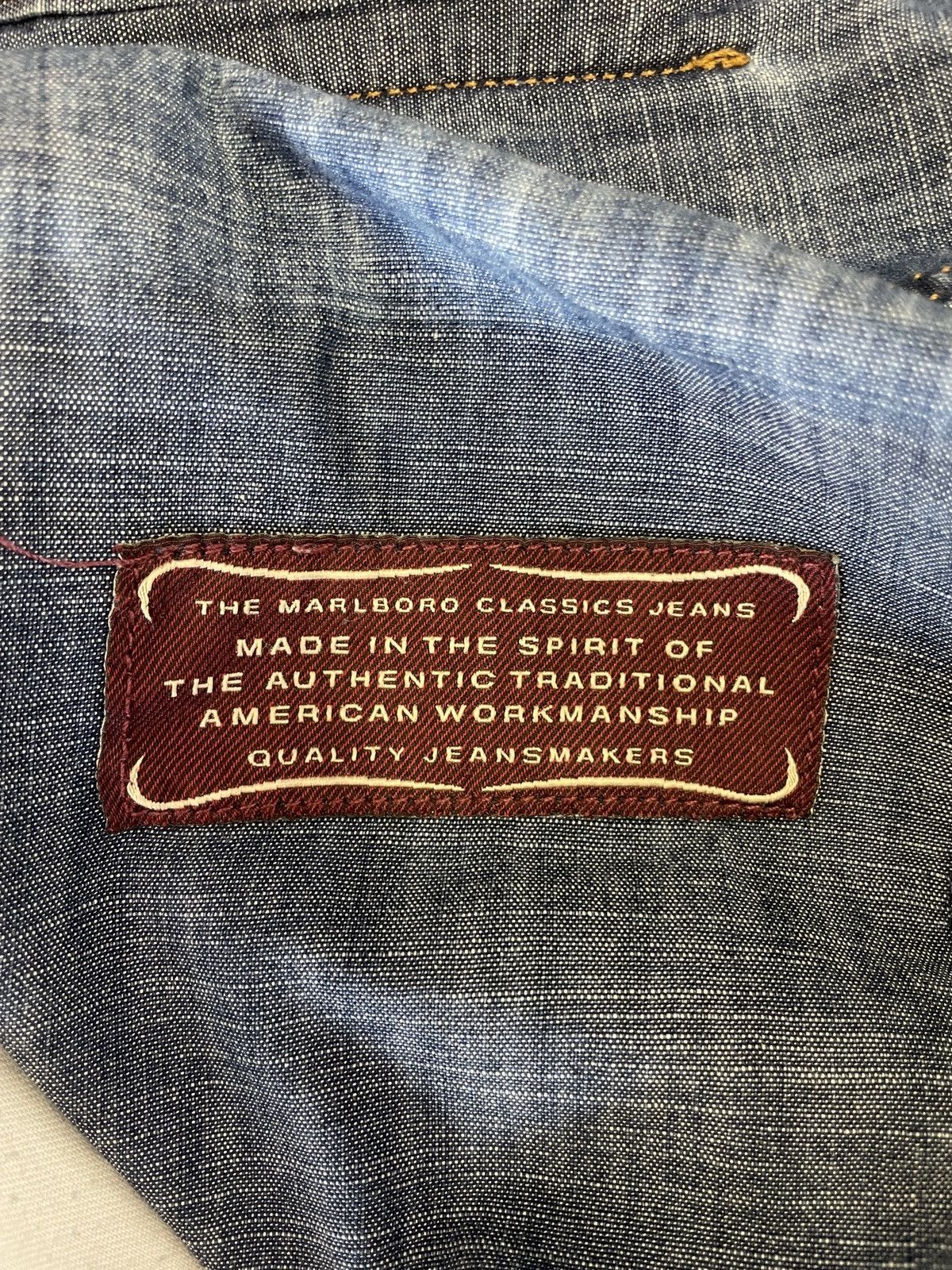 Marlboro Classics Vintage Marlboro Classics Bootcut Jeans Heritage Workwear Size US 32 / EU 48 - 17 Thumbnail