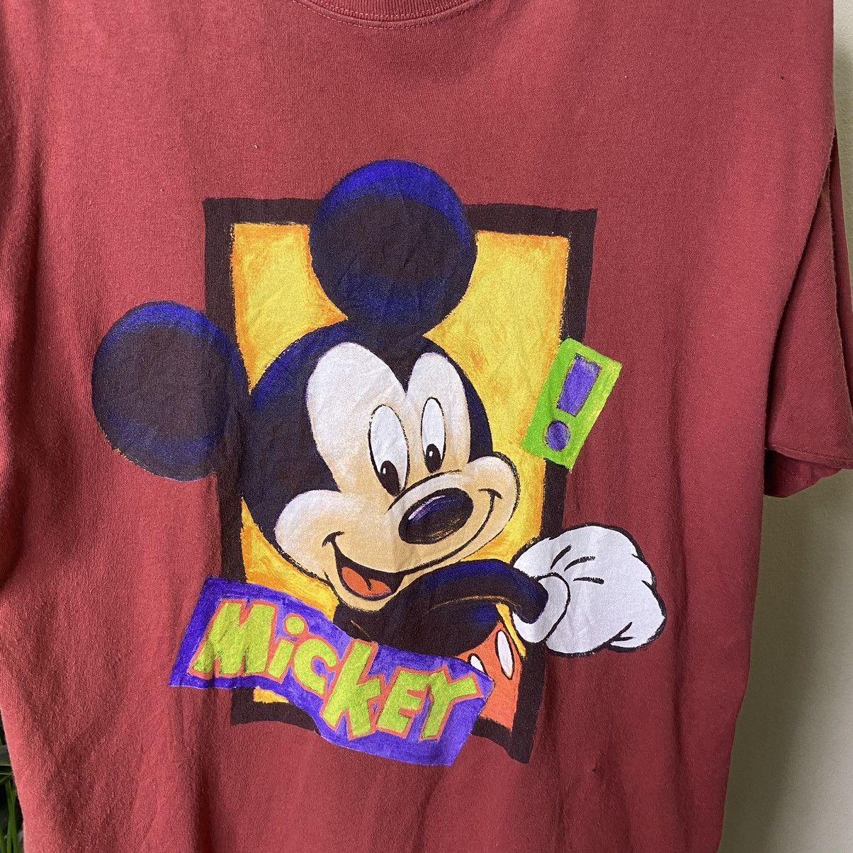 Disney × Vintage Vintage 2000s Mickey Mouse Big Graphic T Shirt Size US L / EU 52-54 / 3 - 2 Thumbnail